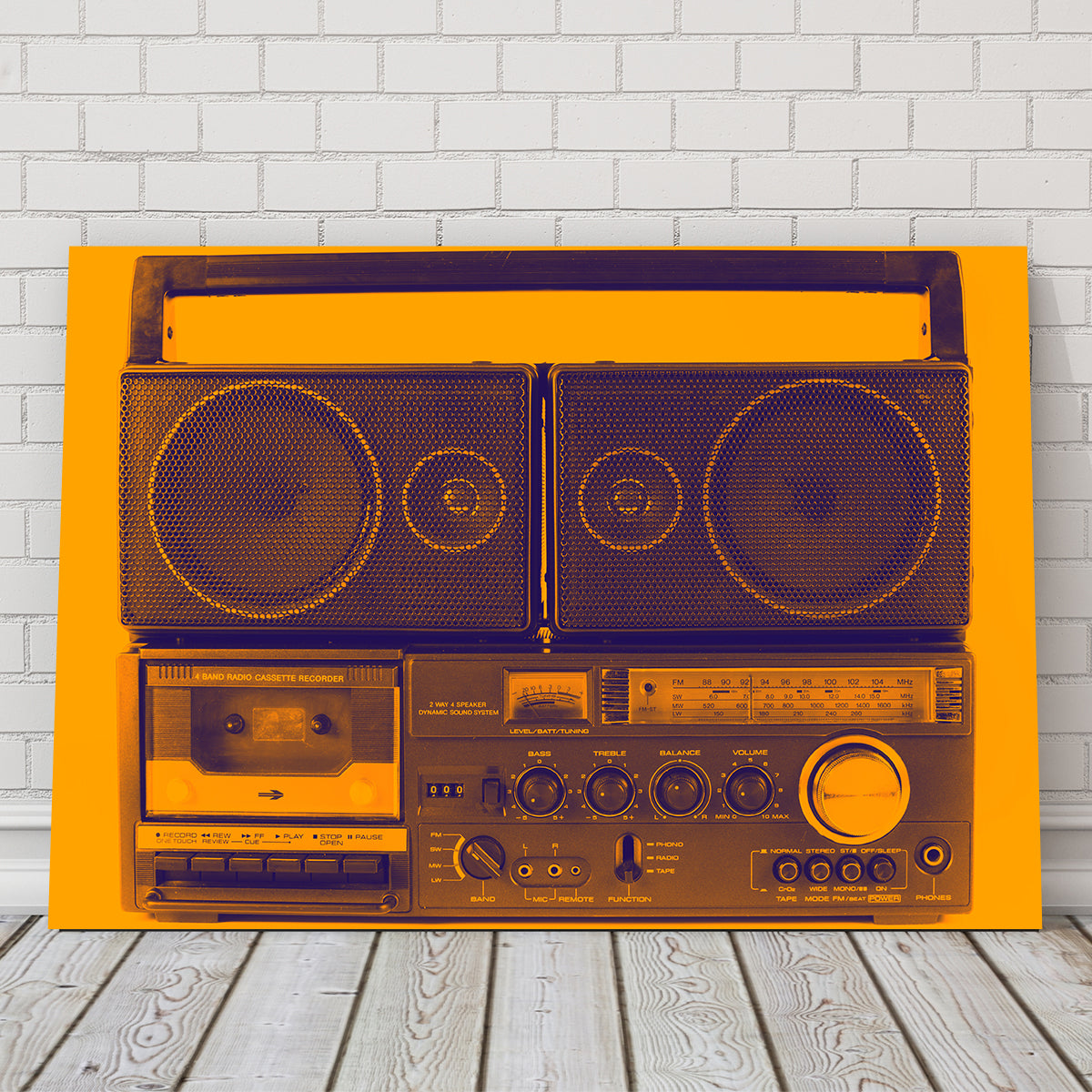Ghettoblaster Wall Art