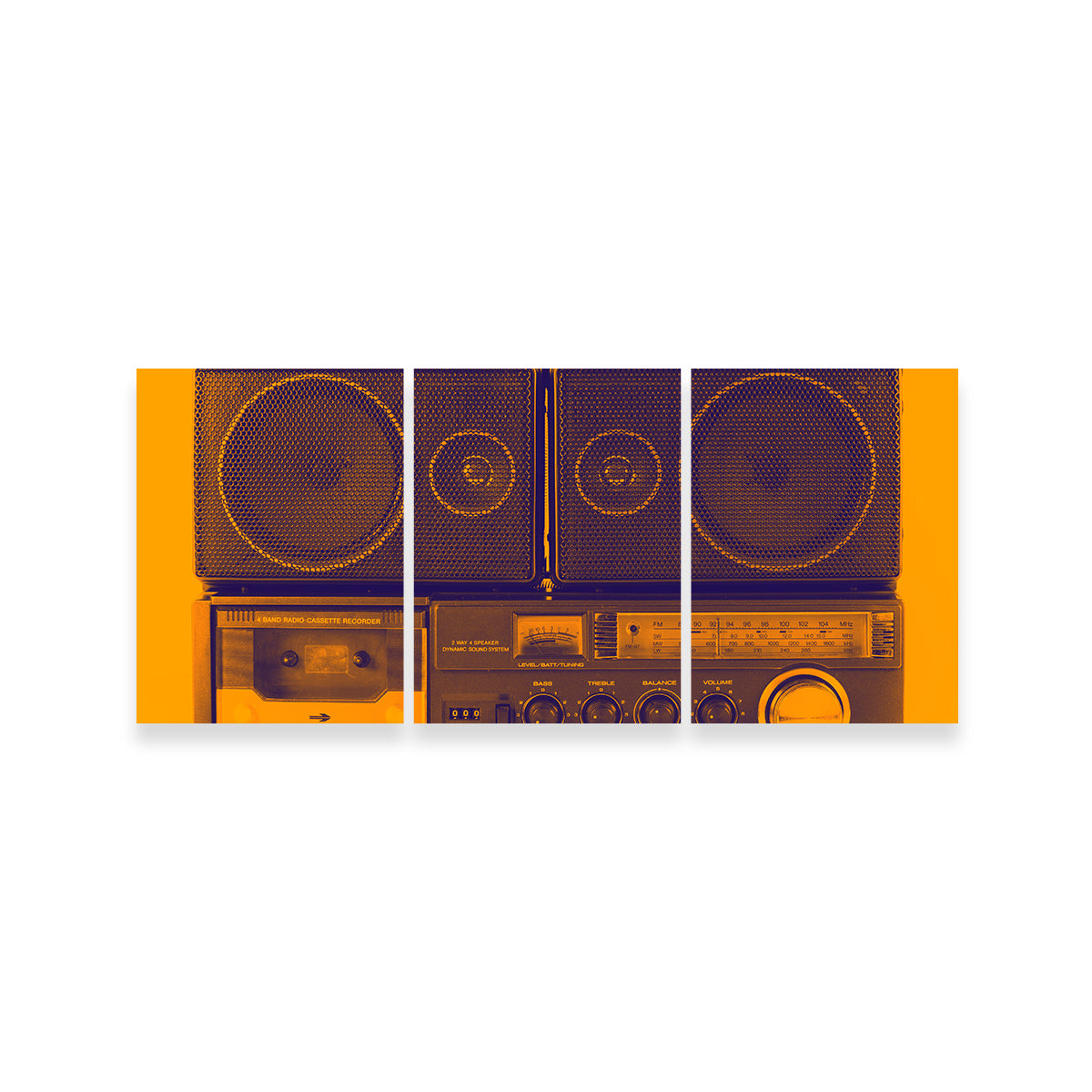 Ghettoblaster Wall Art