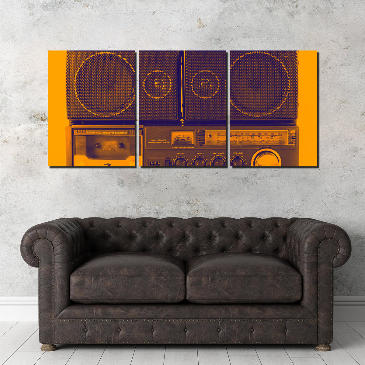 Ghettoblaster Wall Art
