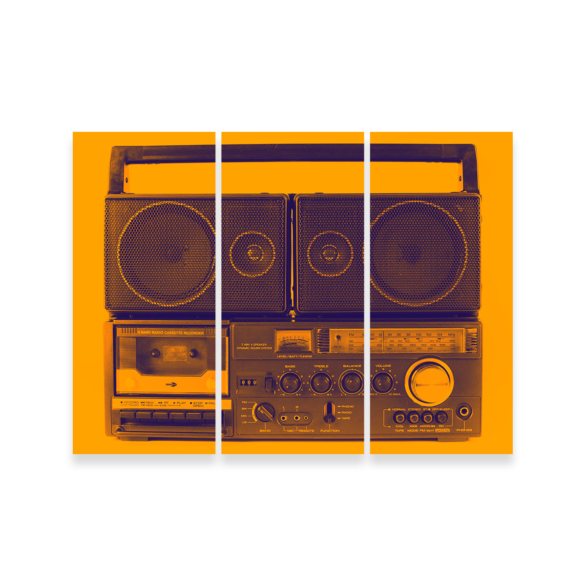 Ghettoblaster Wall Art