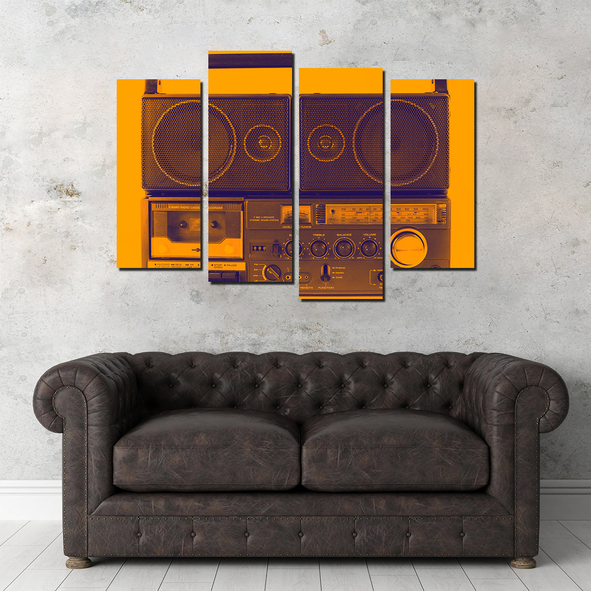 Ghettoblaster Wall Art