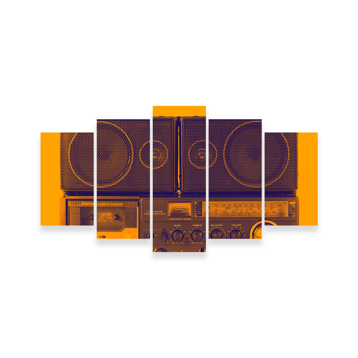 Ghettoblaster Wall Art