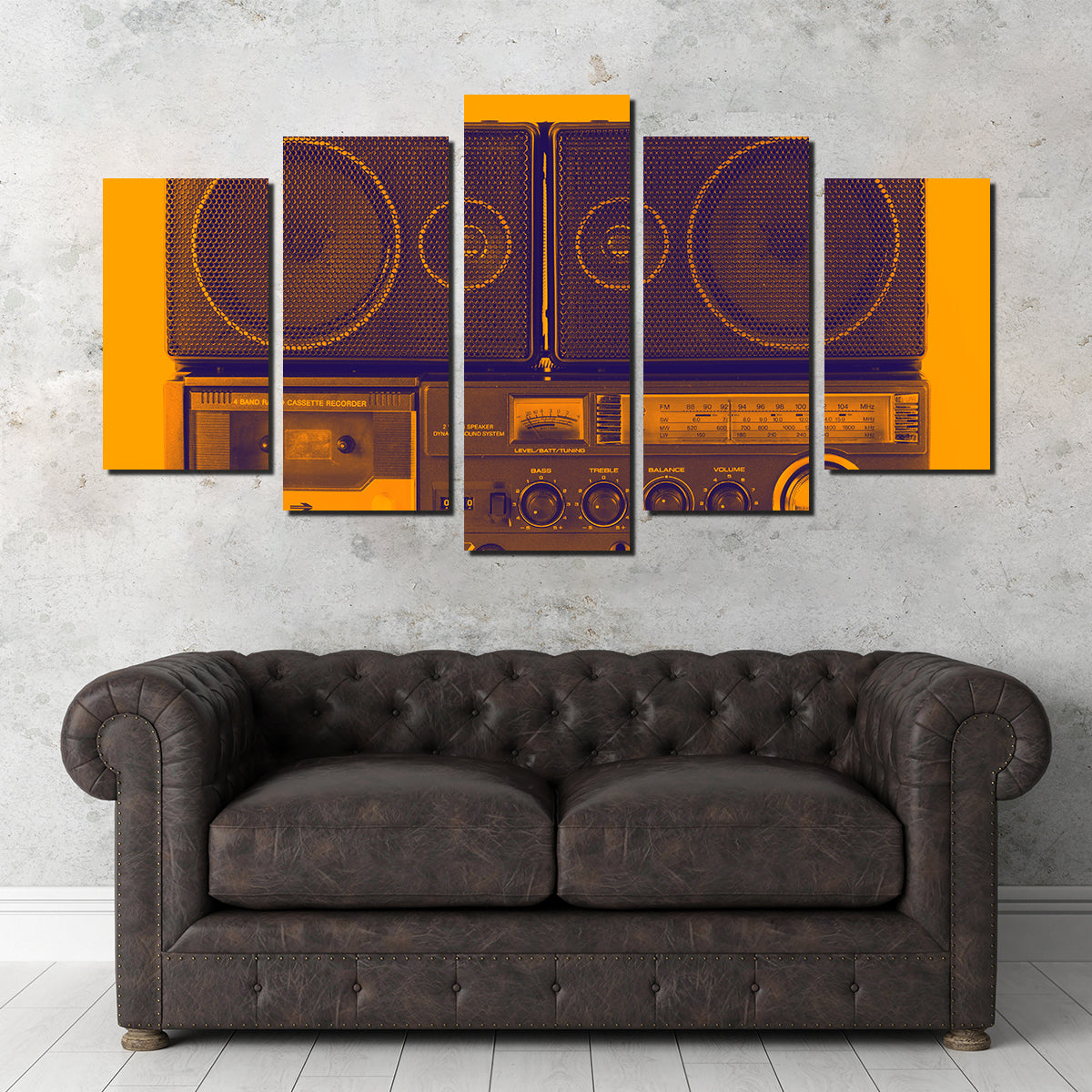 Ghettoblaster Wall Art