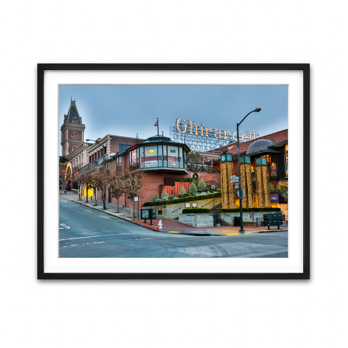 Framed Print 4x3 Black