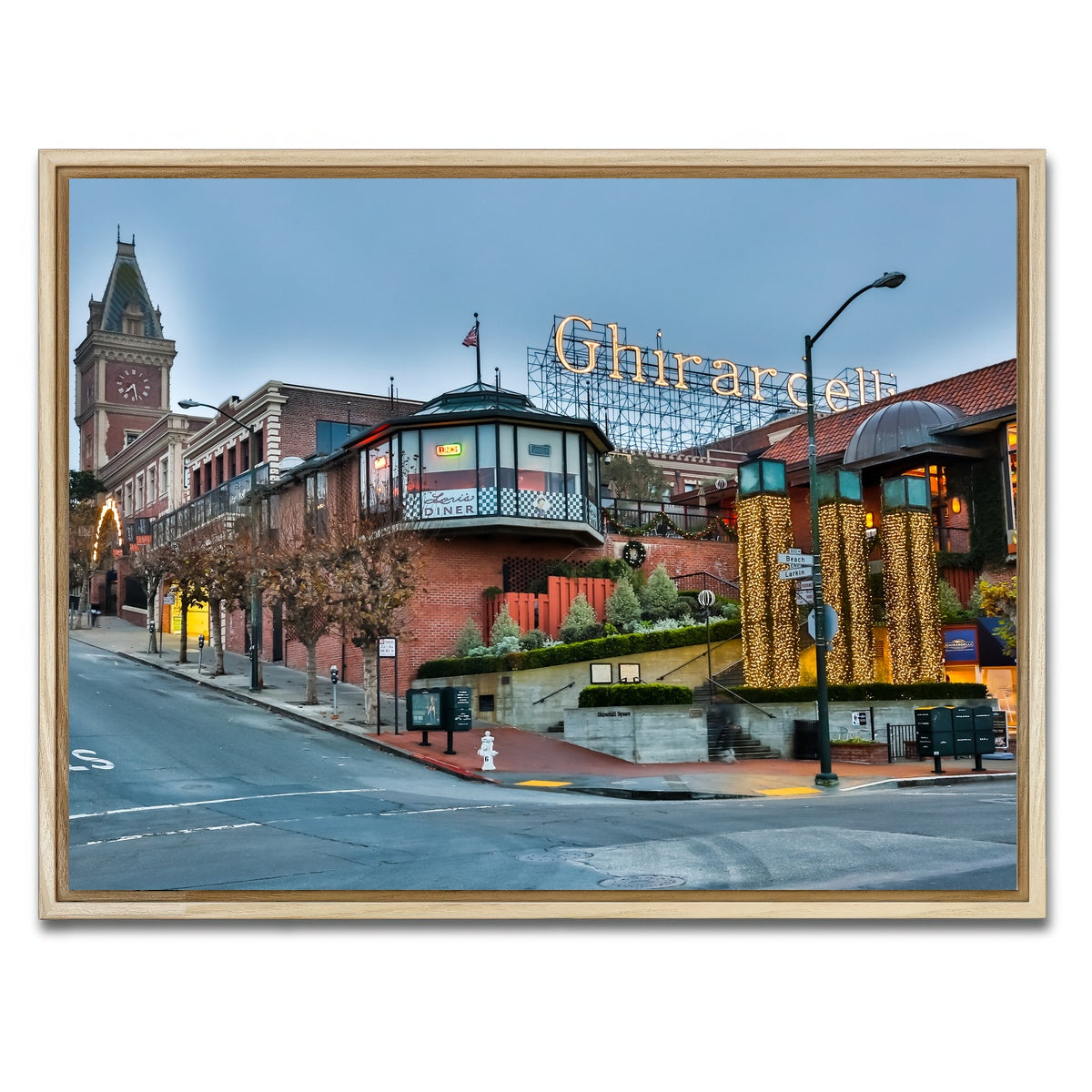 AUTO-MOCKUP WHITE | Ghirardelli Square | 1 Piece | Natural Framed Canvas | group=4x3