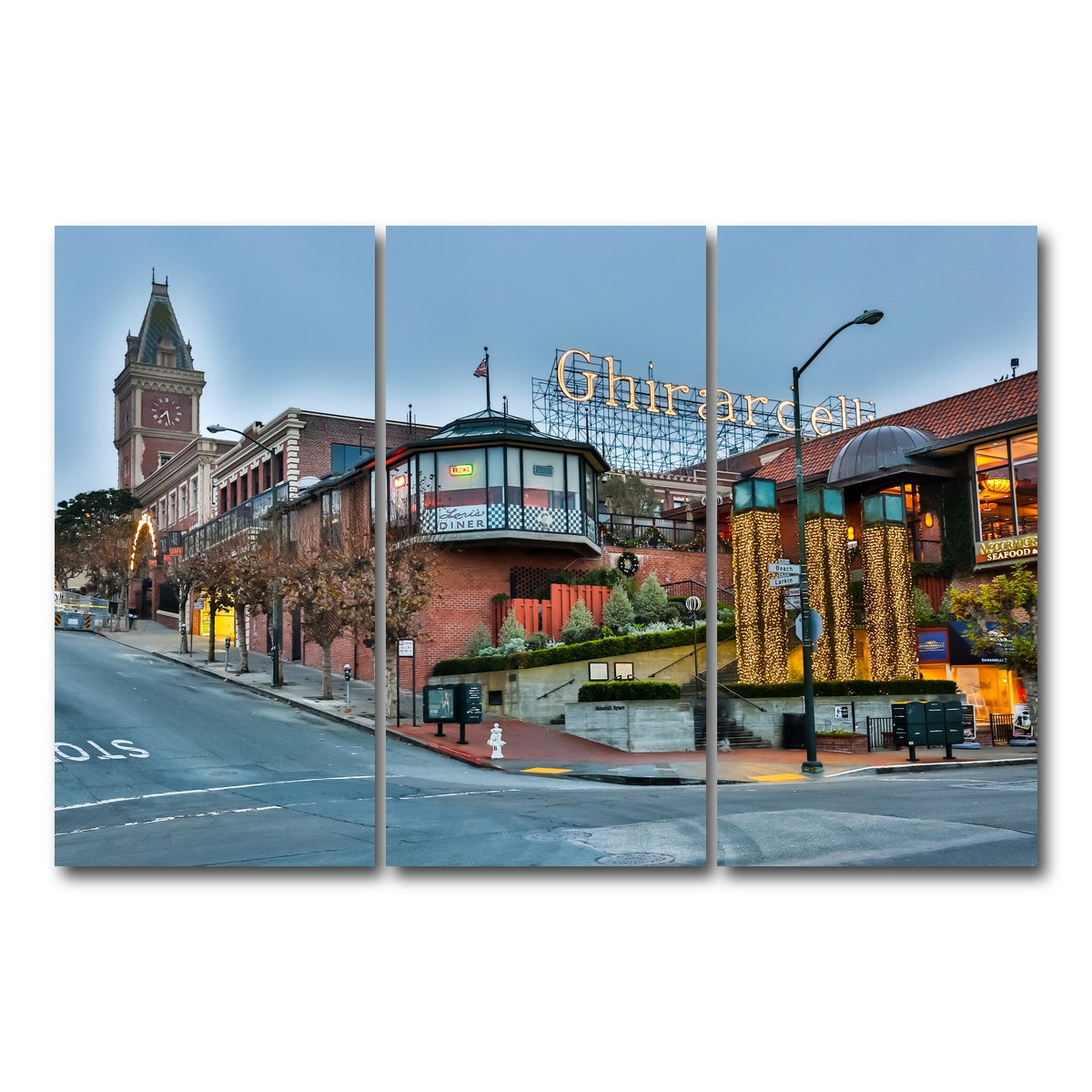 AUTO-MOCKUP WHITE | Ghirardelli Square | 3 Piece | Gallery Wrap Canvas | group=12x24