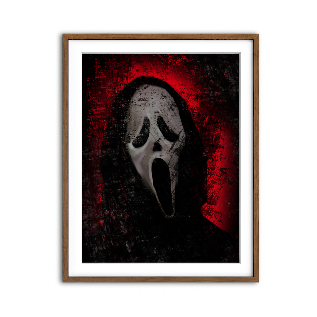 Framed Print 3x4 Walnut