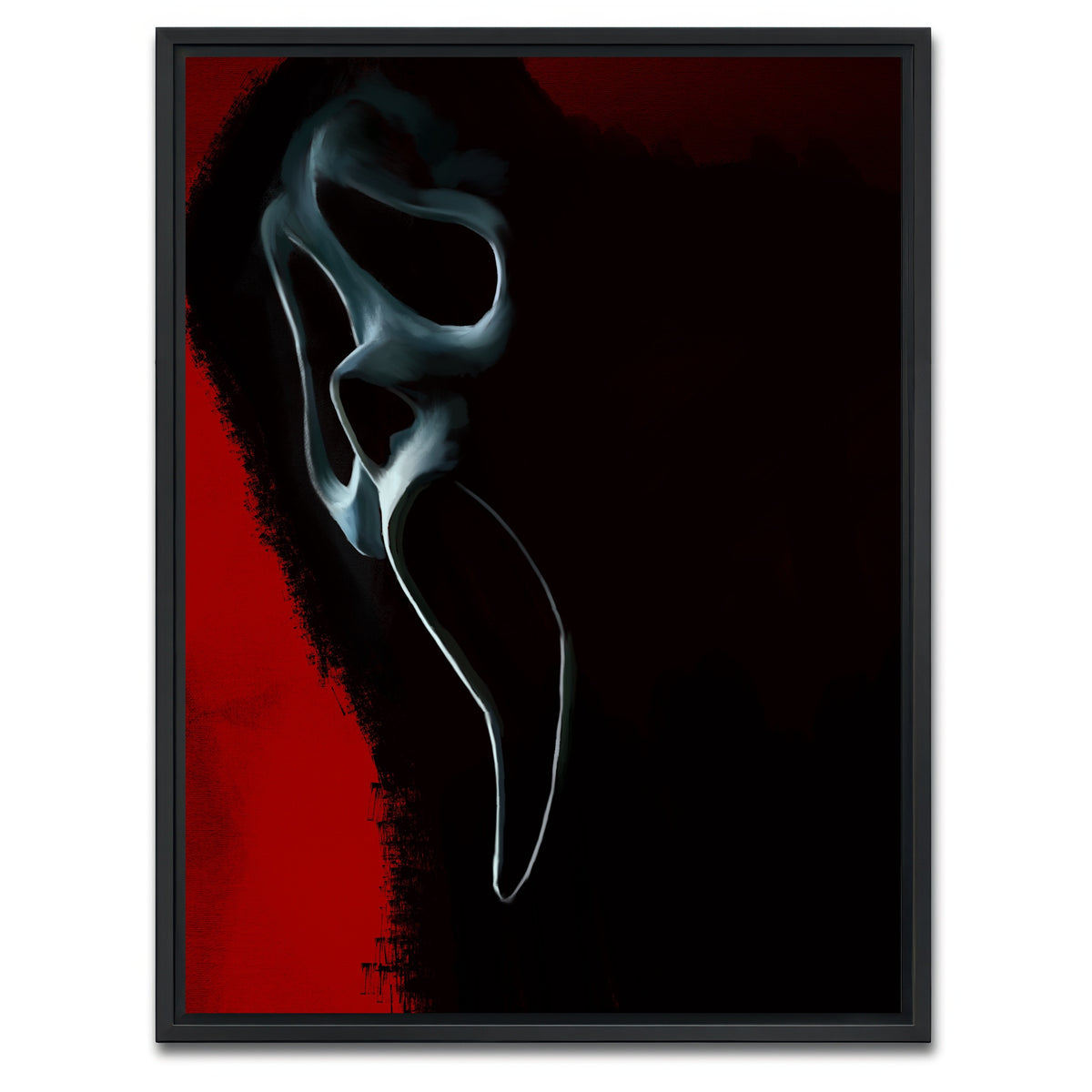 AUTO-MOCKUP WHITE | Ghost | 1 Piece | Black Framed Canvas | group=3x4