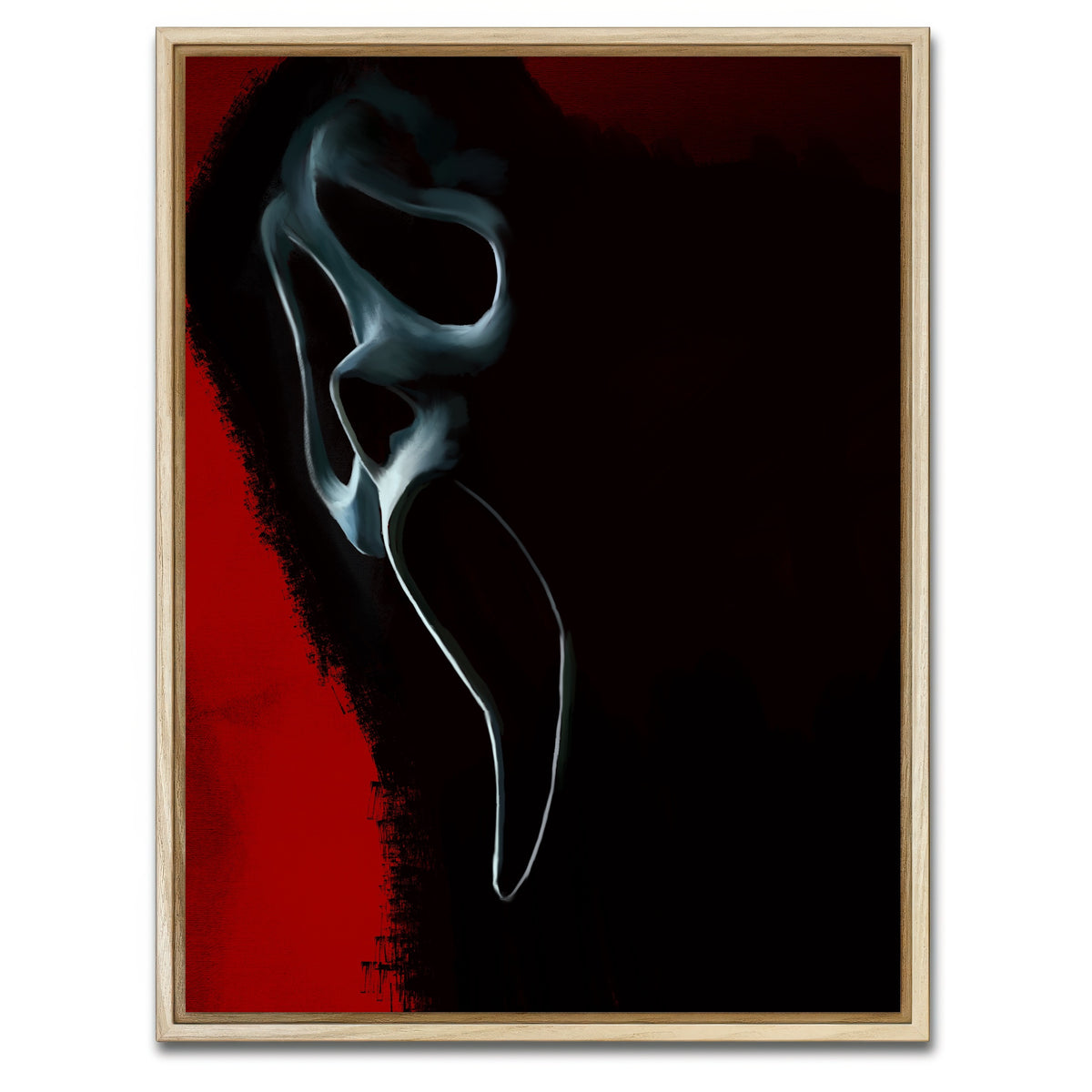 AUTO-MOCKUP WHITE | Ghost | 1 Piece | Natural Framed Canvas | group=3x4