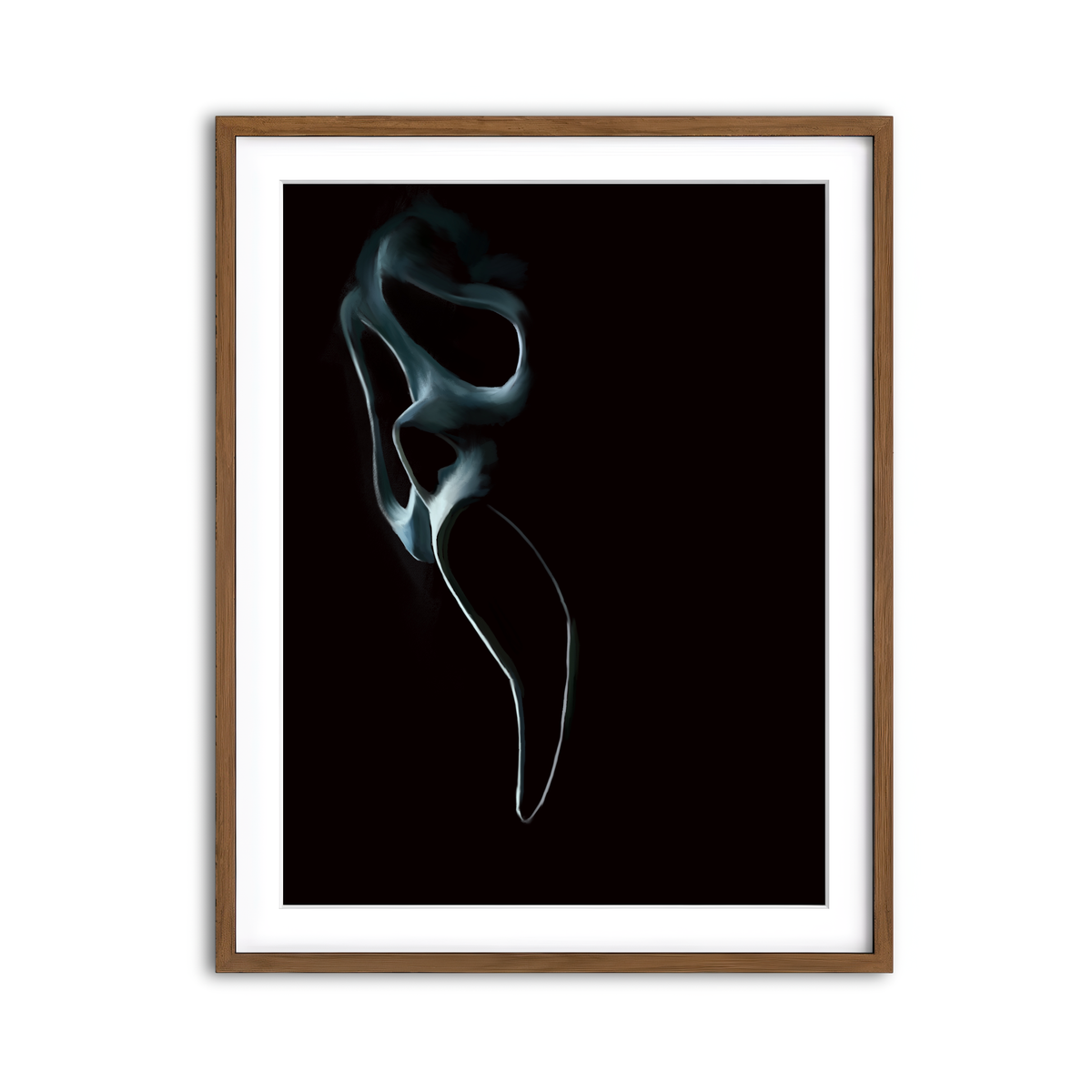 Framed Print 3x4 Walnut