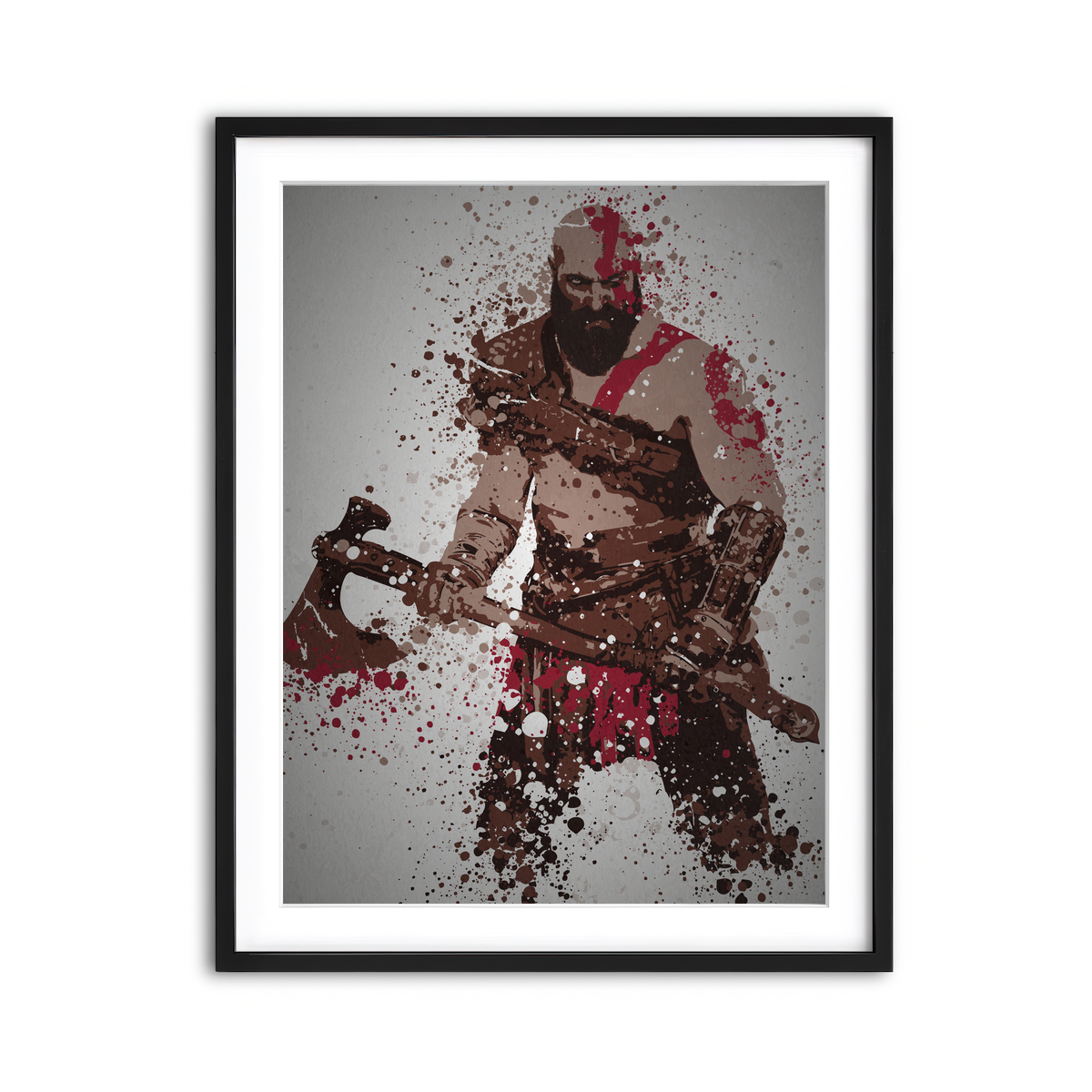 Framed Print 3x4 Black