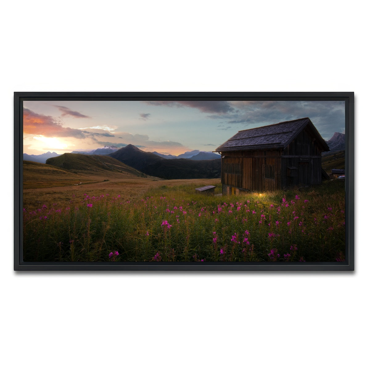 AUTO-MOCKUP WHITE | Giau Pass | 1 Piece | Black Framed Canvas | group=2x1