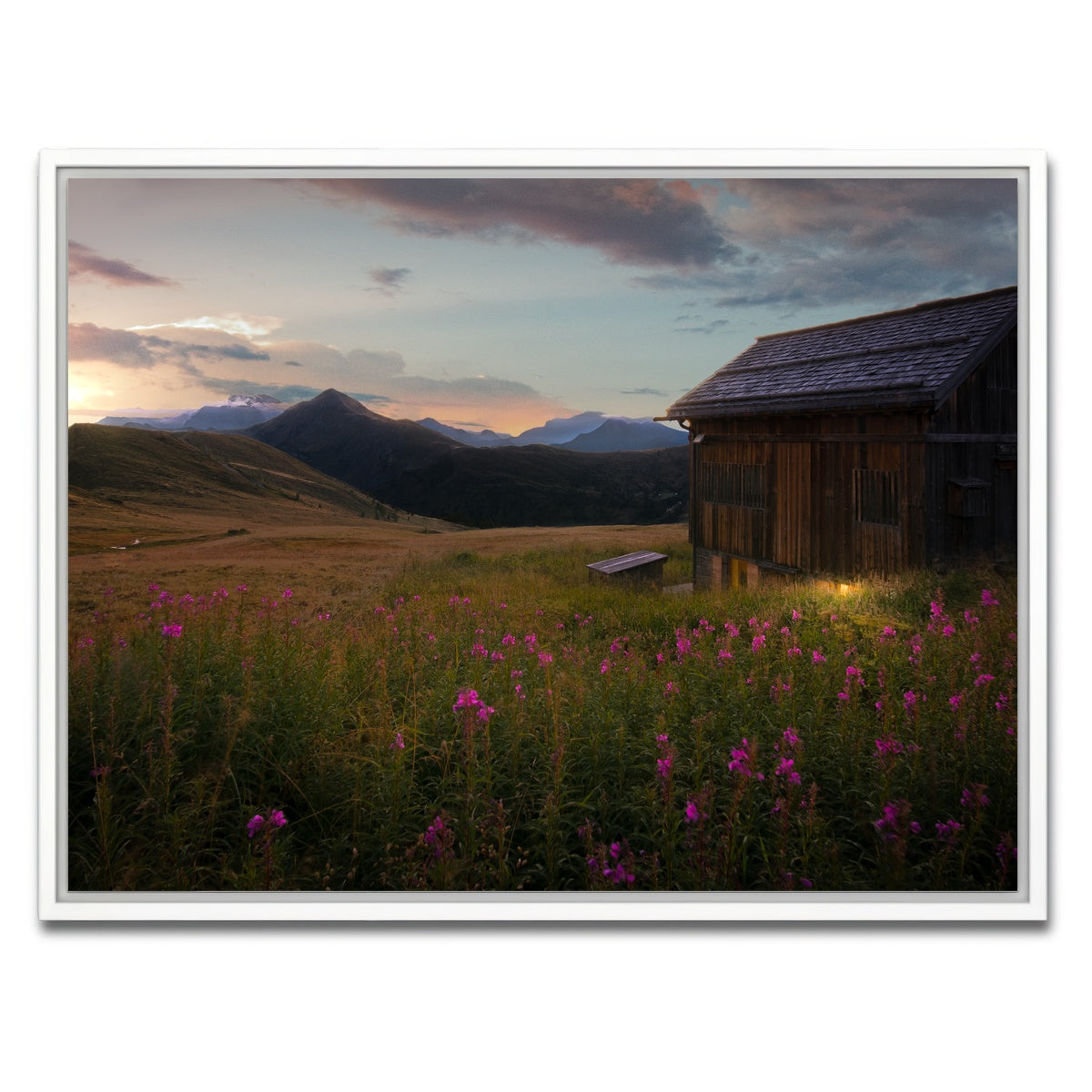 AUTO-MOCKUP WHITE | Giau Pass | 1 Piece | White Framed Canvas | group=4x3