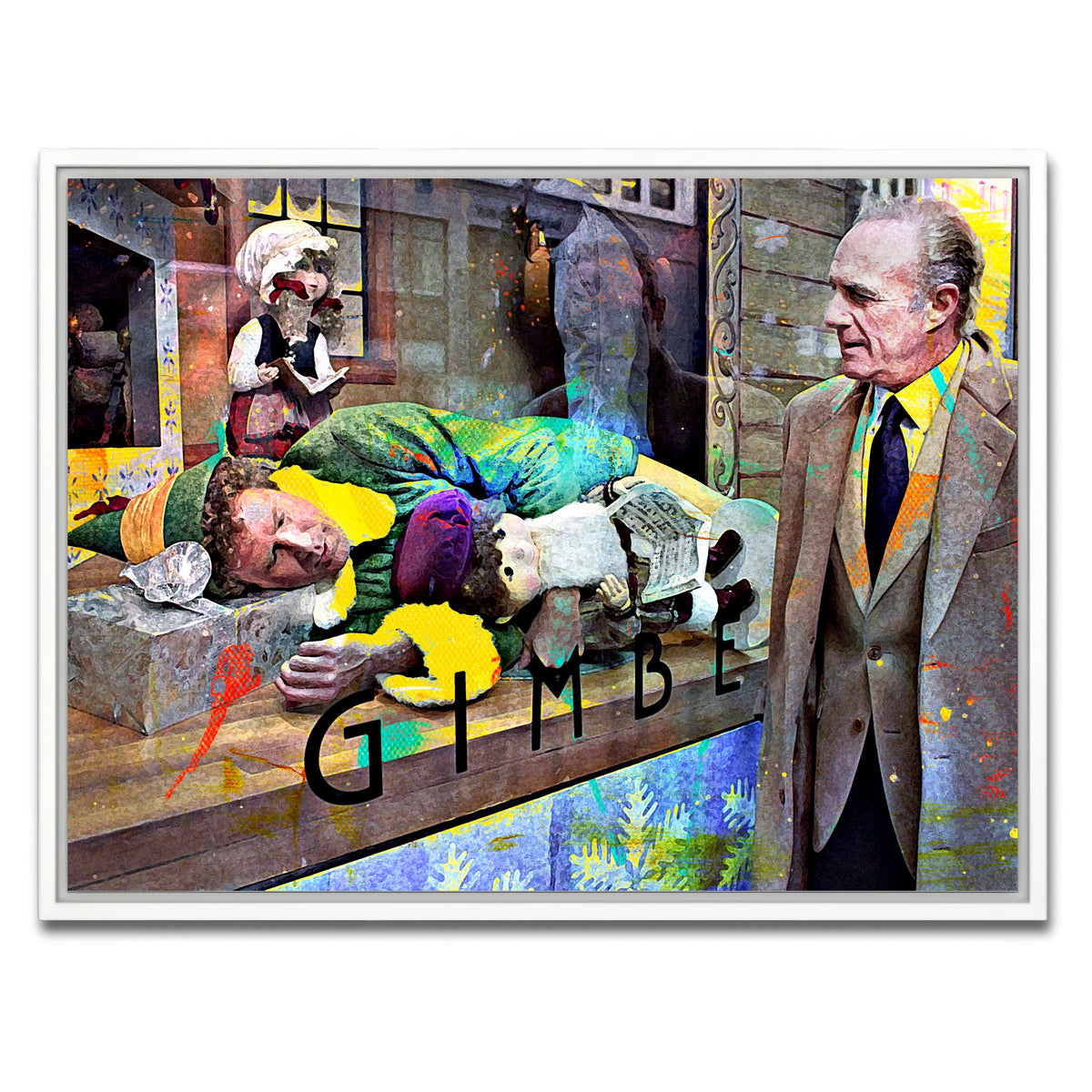 AUTO-MOCKUP WHITE | Gimbels | 1 Piece | White Framed Canvas | group=4x3