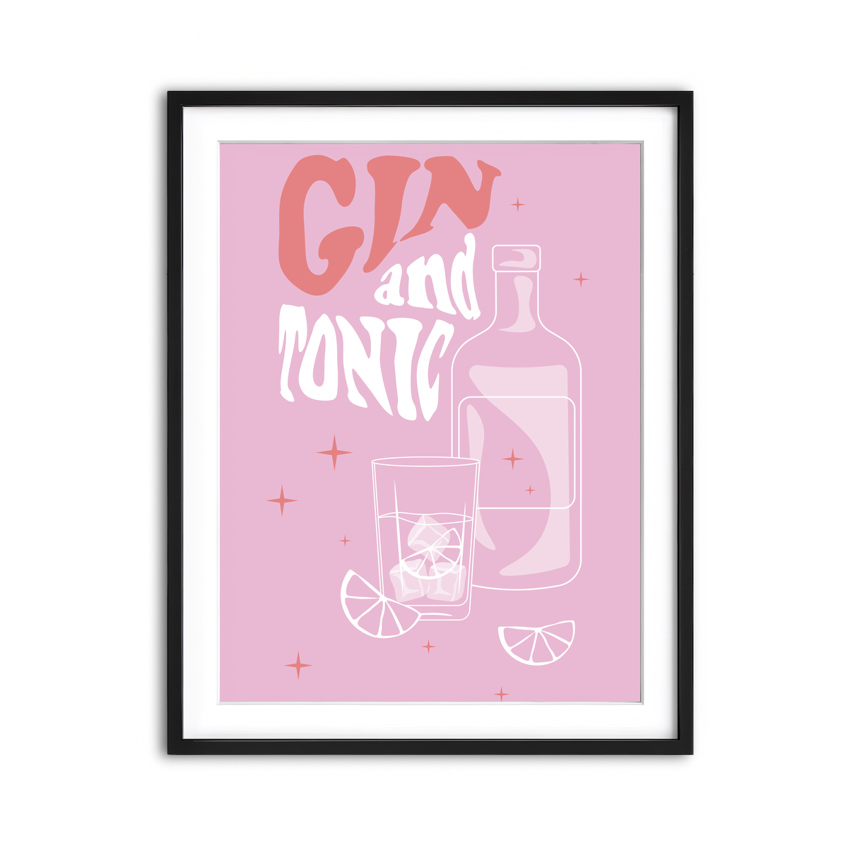 Framed Print 3x4 Black