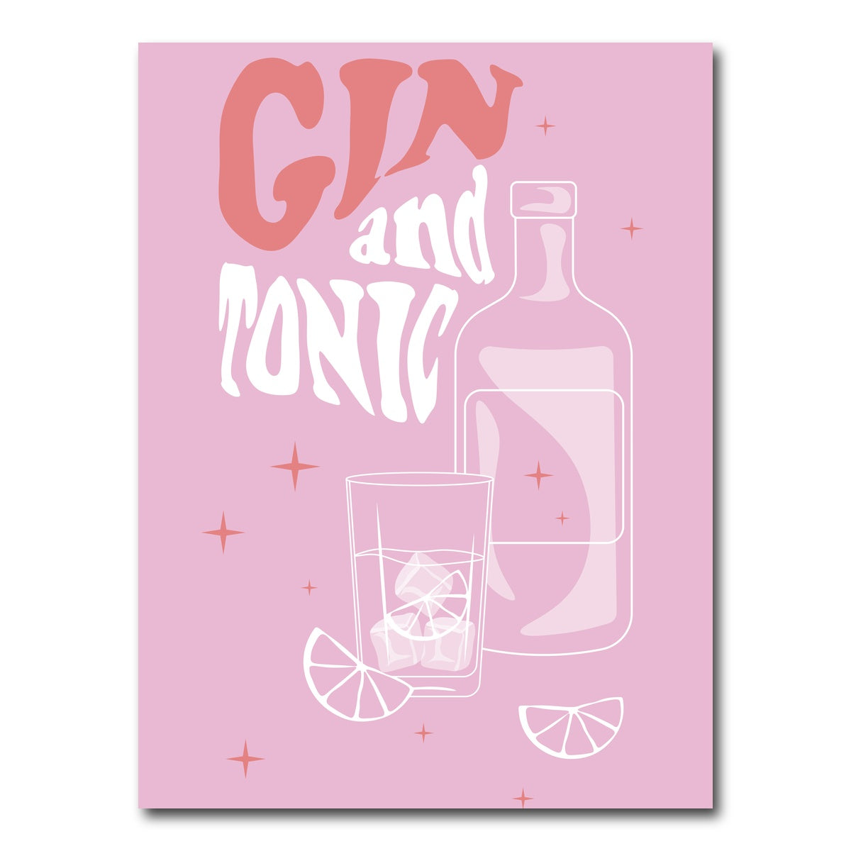 AUTO-MOCKUP WHITE | Gin and Tonic | 1 Piece | Gallery Wrap Canvas | group=3x4