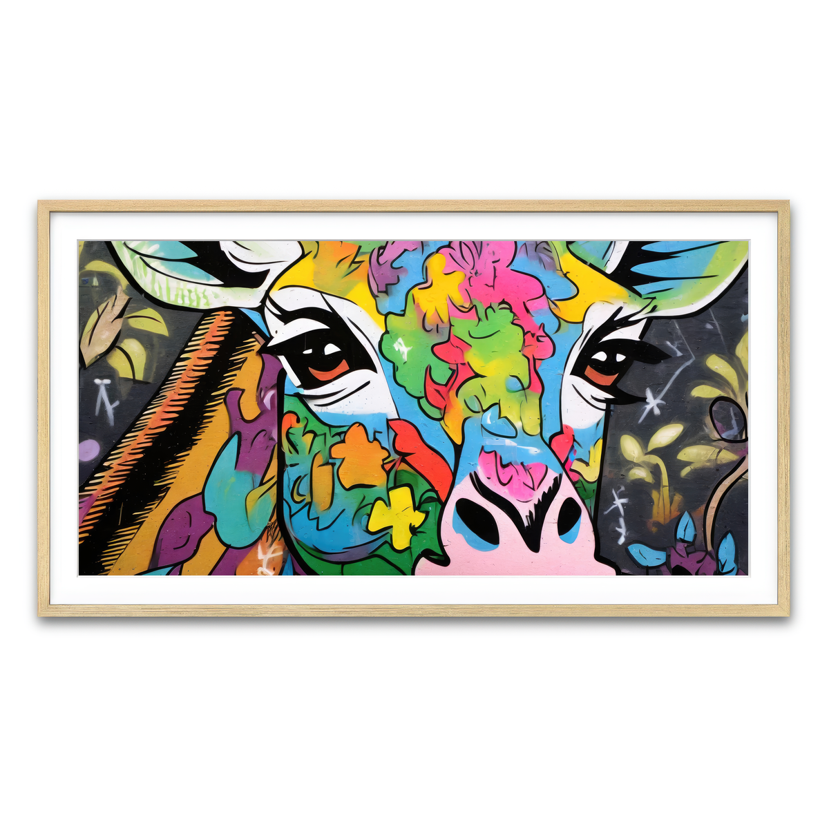 Framed Print 2x1 Natural