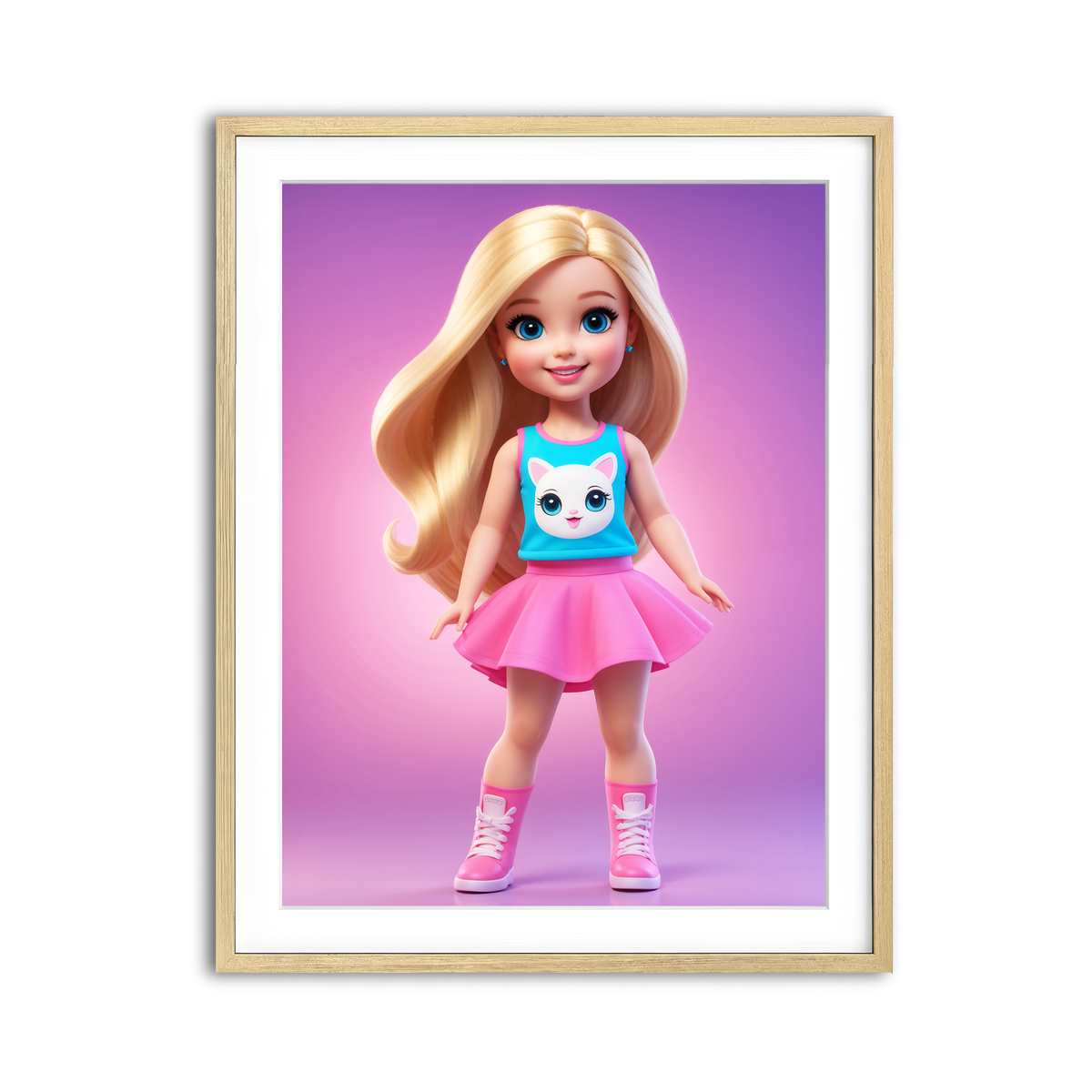 Framed Print 3x4 Natural