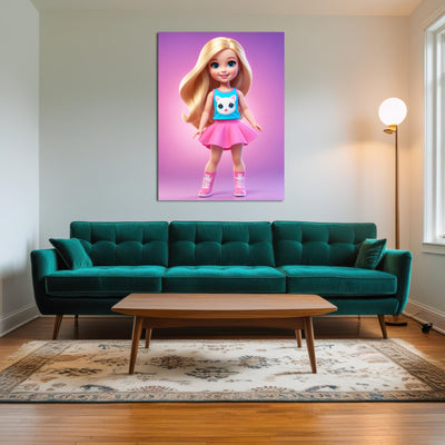 AUTO-MOCKUP ROOM | Girl Doll