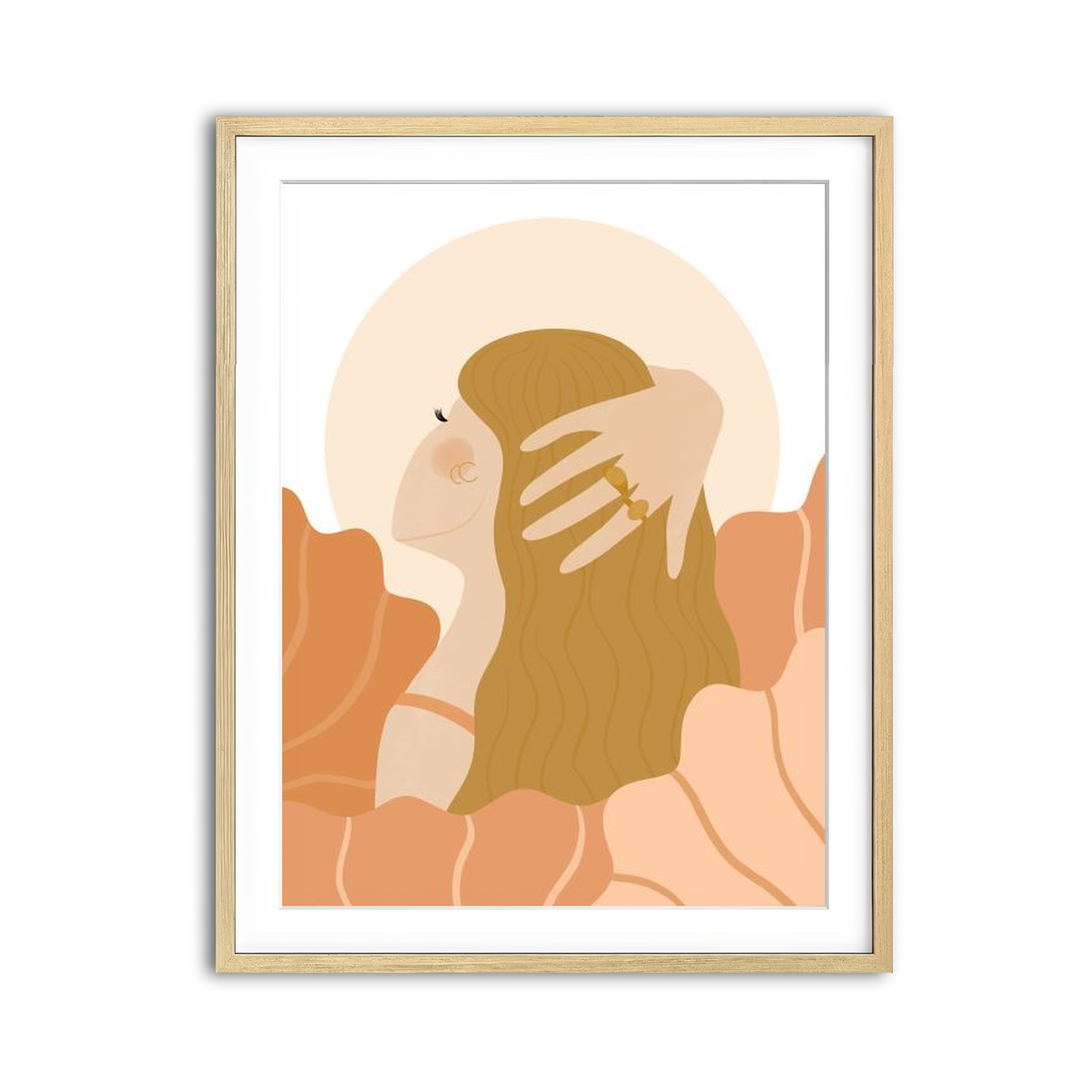 Framed Print 3x4 Natural