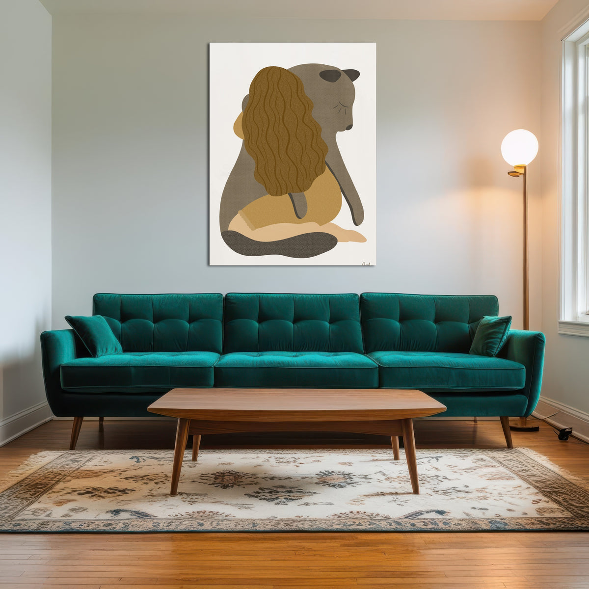 AUTO-MOCKUP ROOM | Girl Tenderness