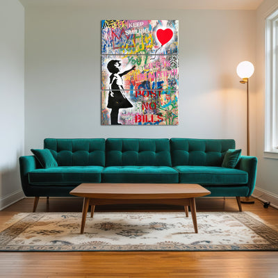 AUTO-MOCKUP ROOM | Girl With A Balloon