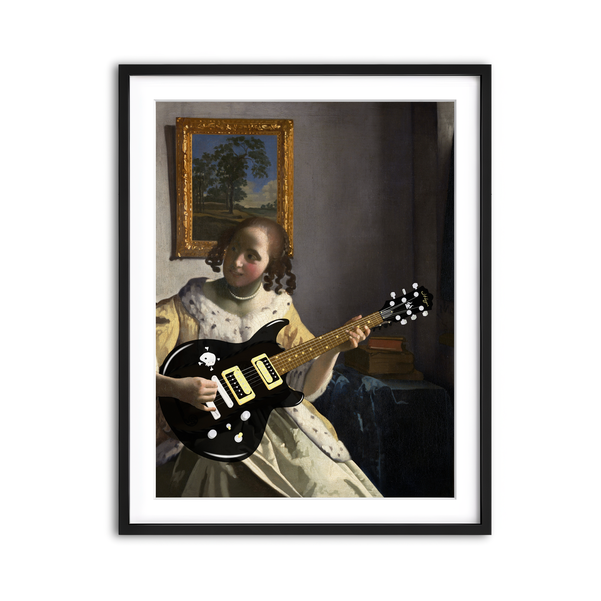Framed Print 3x4 Black