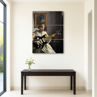 AUTO-MOCKUP ROOM | Girl With An Electric Guitar