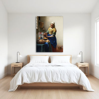 AUTO-MOCKUP ROOM | Girl With Cornflakes Milk