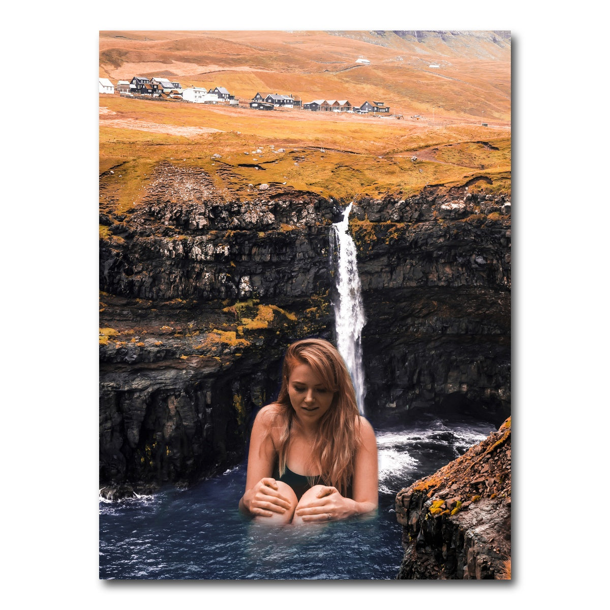 AUTO-MOCKUP WHITE | Girl | 1 Piece | Gallery Wrap Canvas | group=3x4