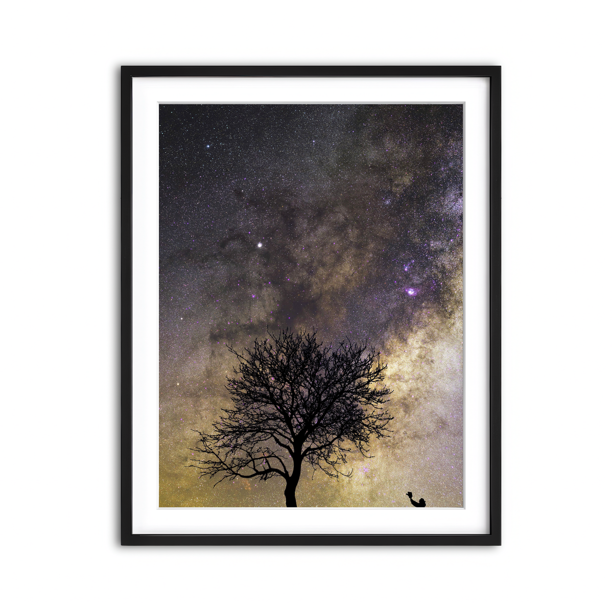 Framed Print 3x4 Black