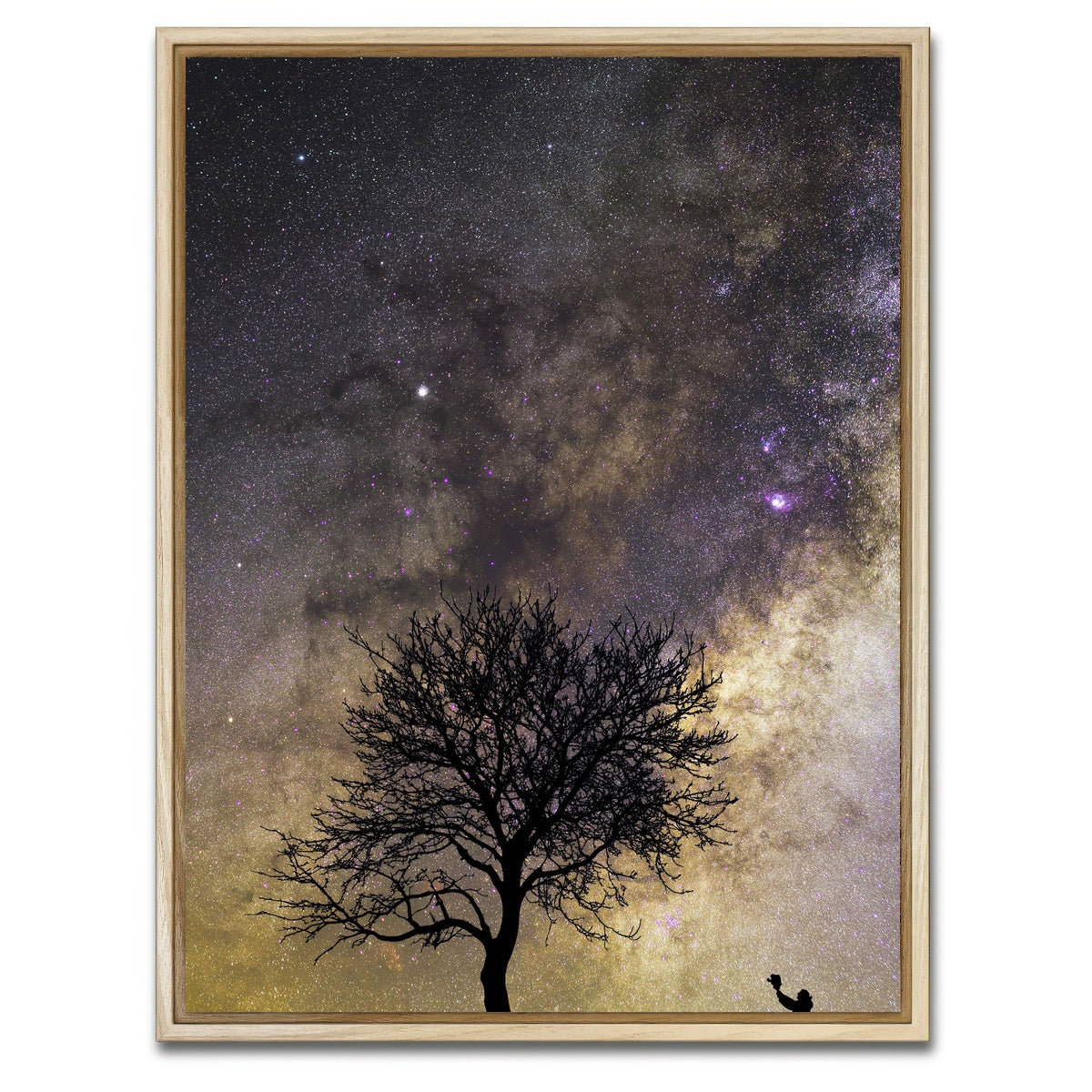 AUTO-MOCKUP WHITE | Give Life | 1 Piece | Natural Framed Canvas | group=3x4