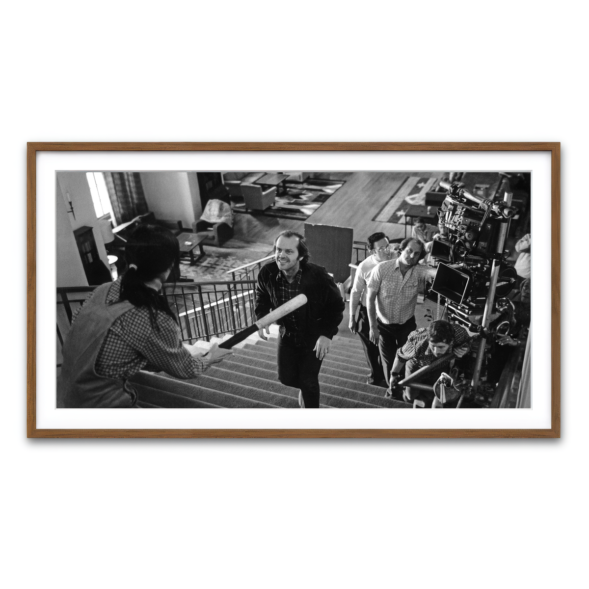 Framed Print 2x1 Walnut