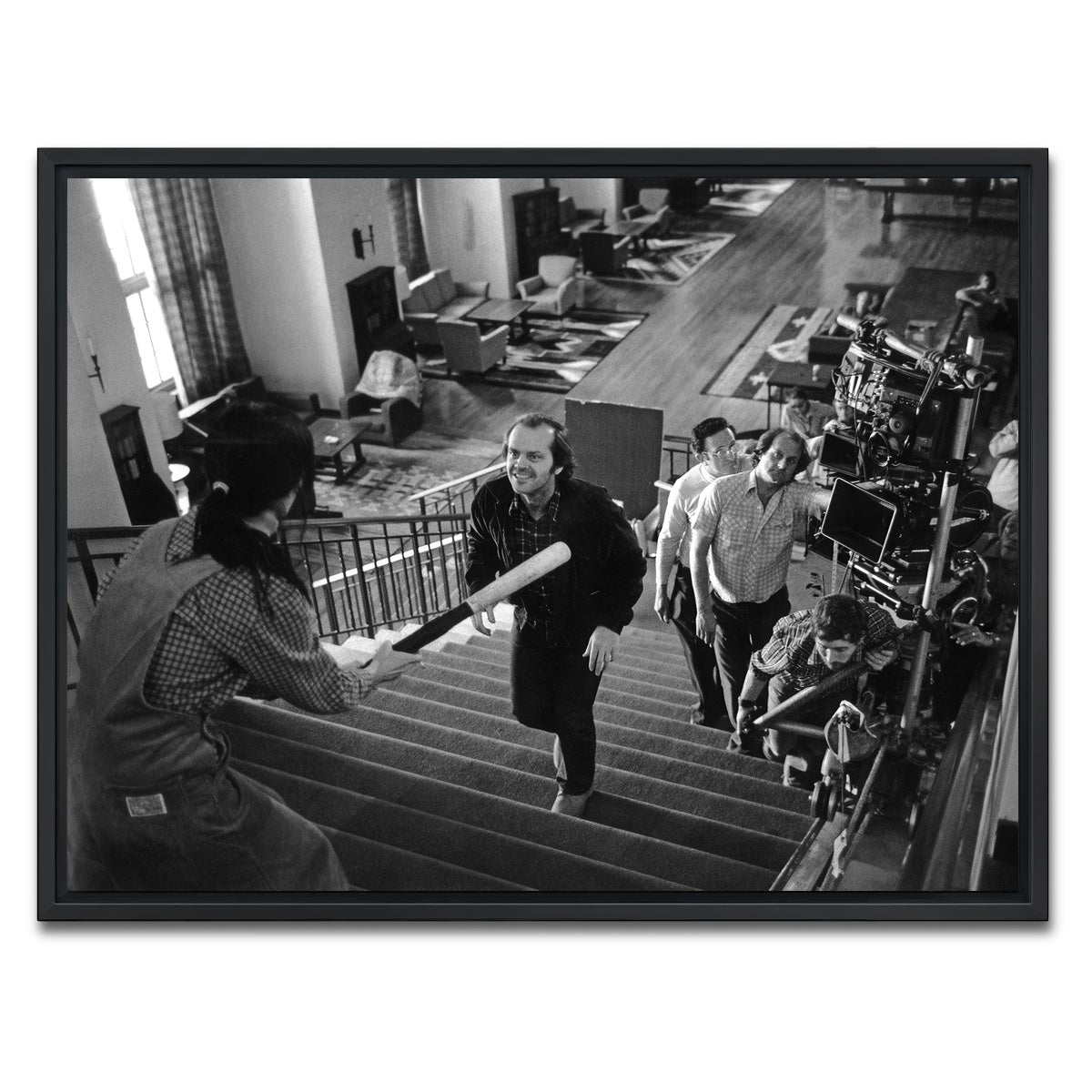 AUTO-MOCKUP WHITE | Give me the Bat | 1 Piece | Black Framed Canvas | group=4x3