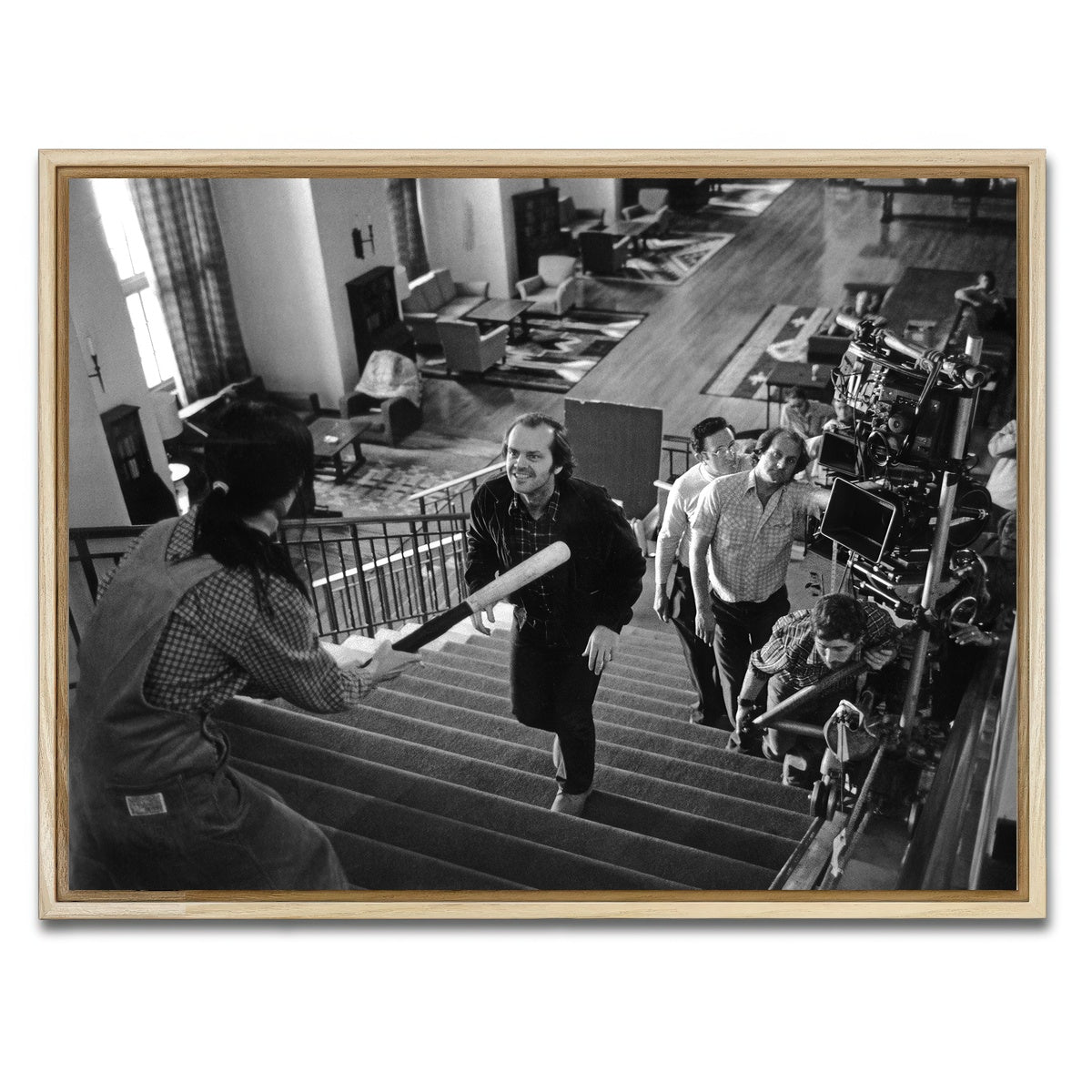 AUTO-MOCKUP WHITE | Give me the Bat | 1 Piece | Natural Framed Canvas | group=4x3