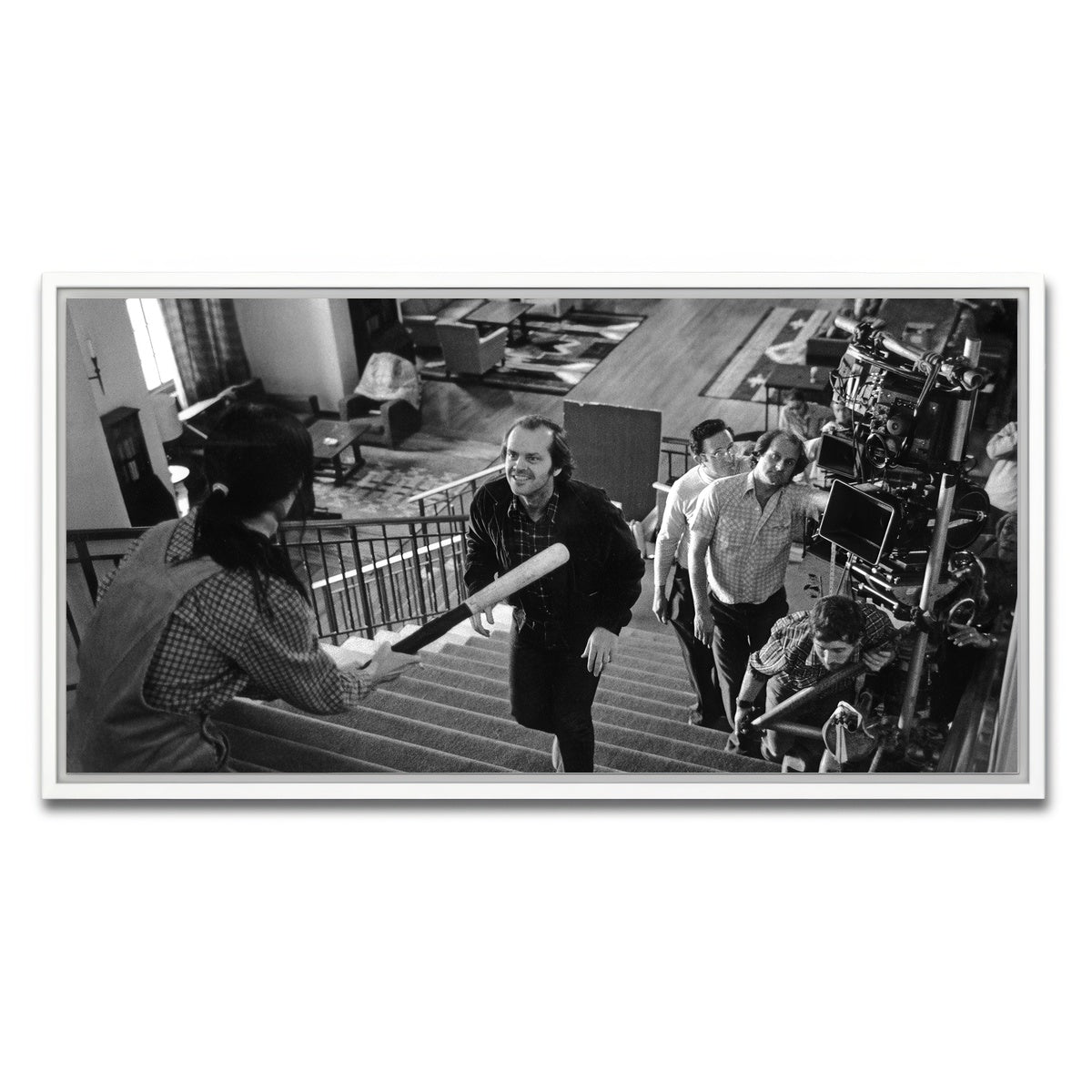 AUTO-MOCKUP WHITE | Give me the Bat | 1 Piece | White Framed Canvas | group=2x1