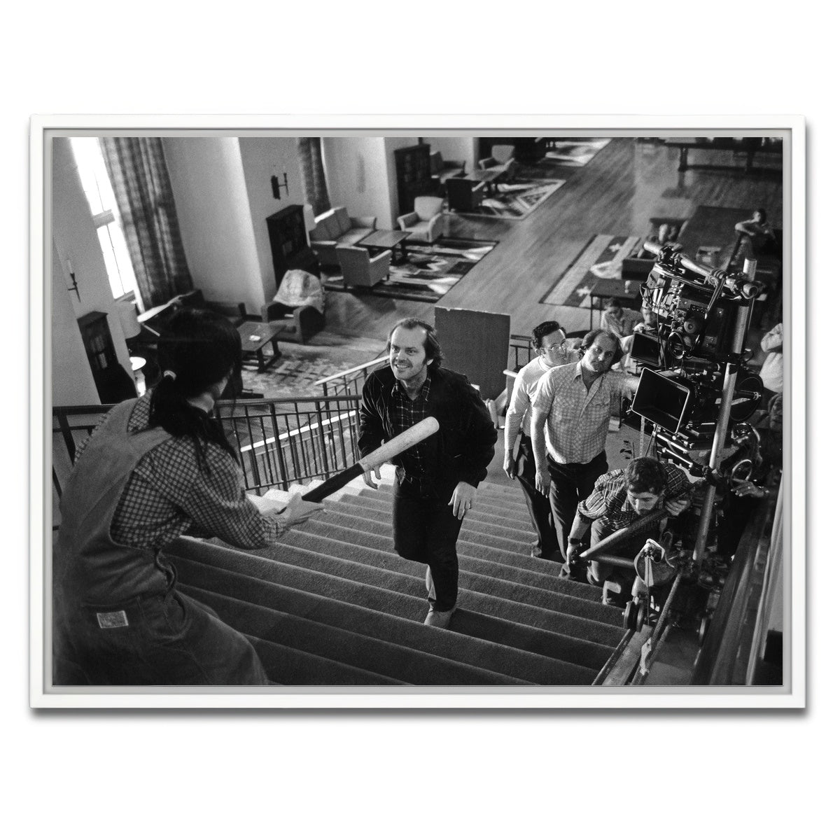 AUTO-MOCKUP WHITE | Give me the Bat | 1 Piece | White Framed Canvas | group=4x3