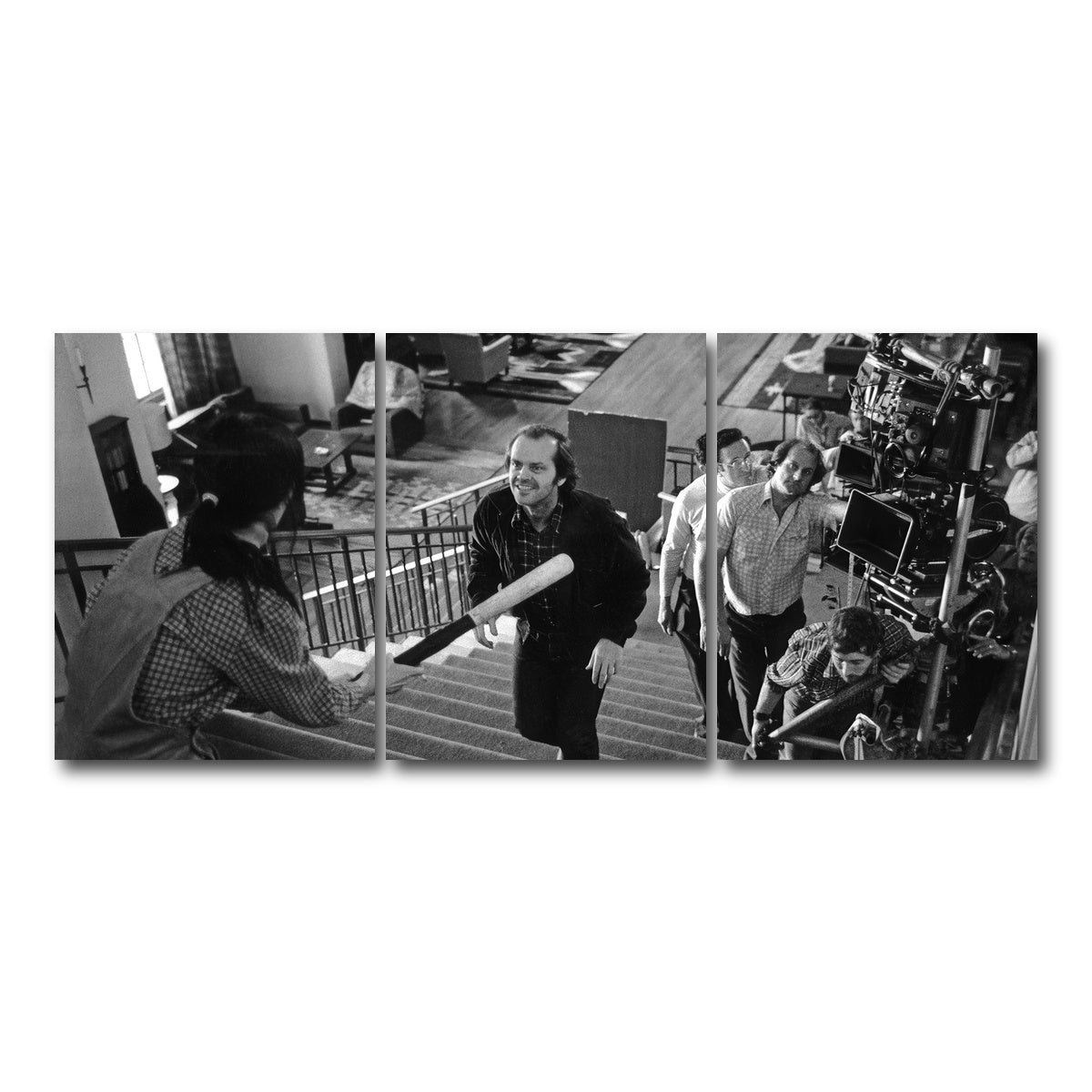 AUTO-MOCKUP WHITE | Give me the Bat | 3 Piece | Gallery Wrap Canvas | group=18x24