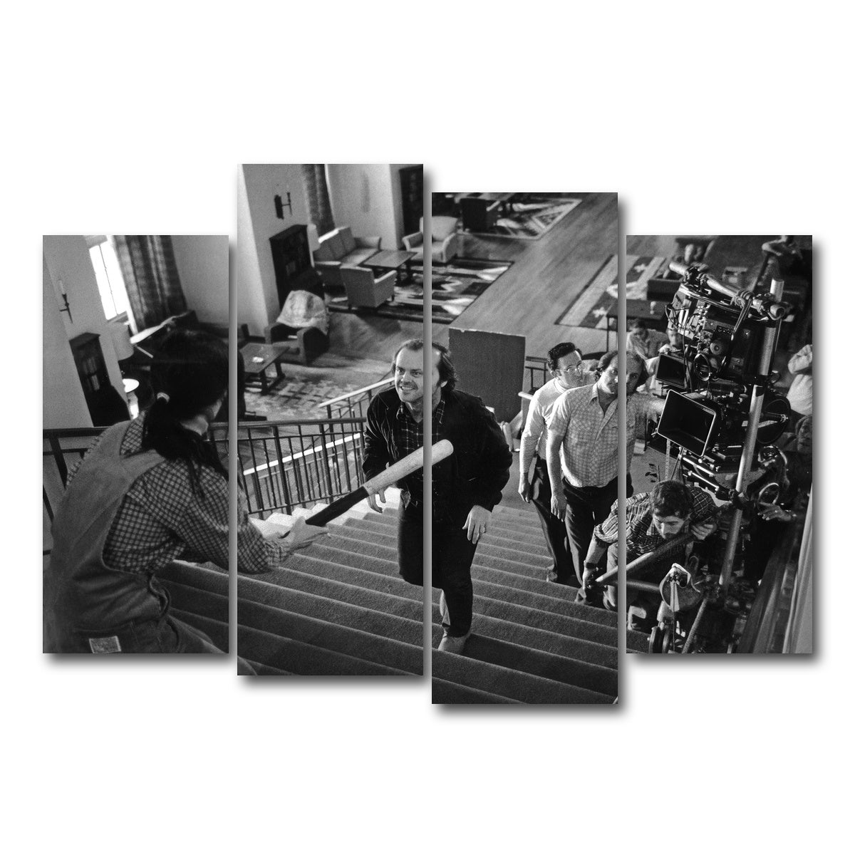 AUTO-MOCKUP WHITE | Give me the Bat | 4 Piece | Gallery Wrap Canvas | group=4_normal