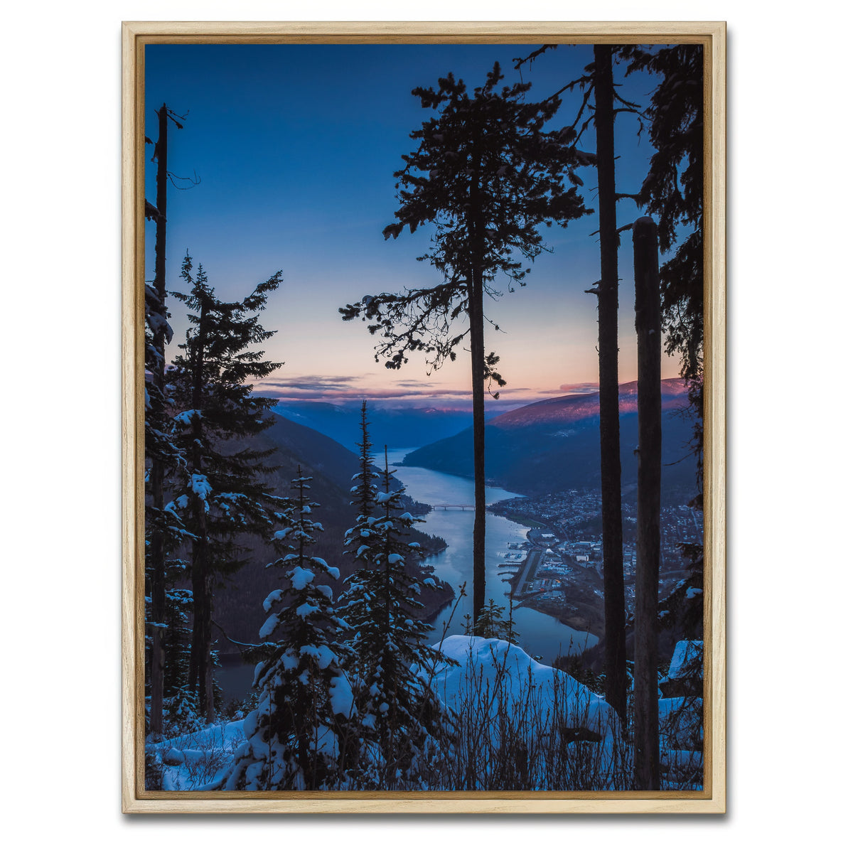 AUTO-MOCKUP WHITE | Giveout Creek | 1 Piece | Natural Framed Canvas | group=3x4