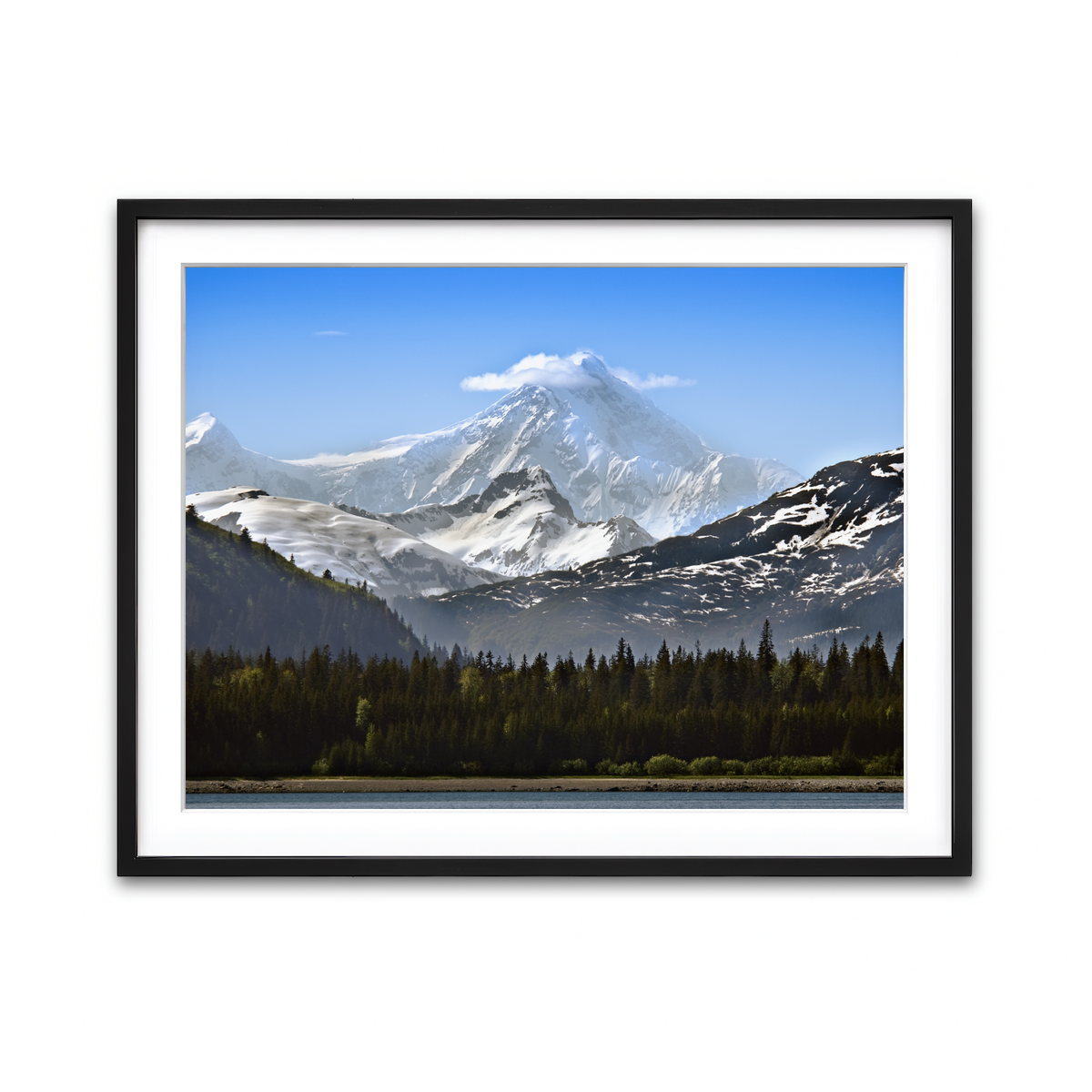 Framed Print 4x3 Black