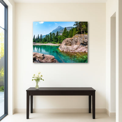 AUTO-MOCKUP ROOM | Glacier River