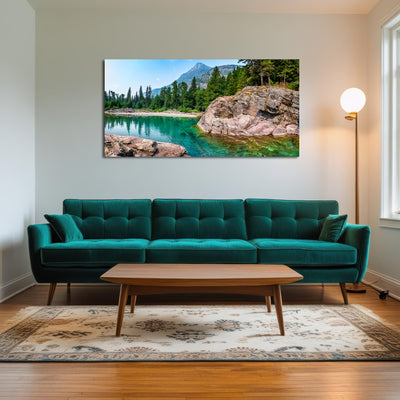 AUTO-MOCKUP ROOM | Glacier River