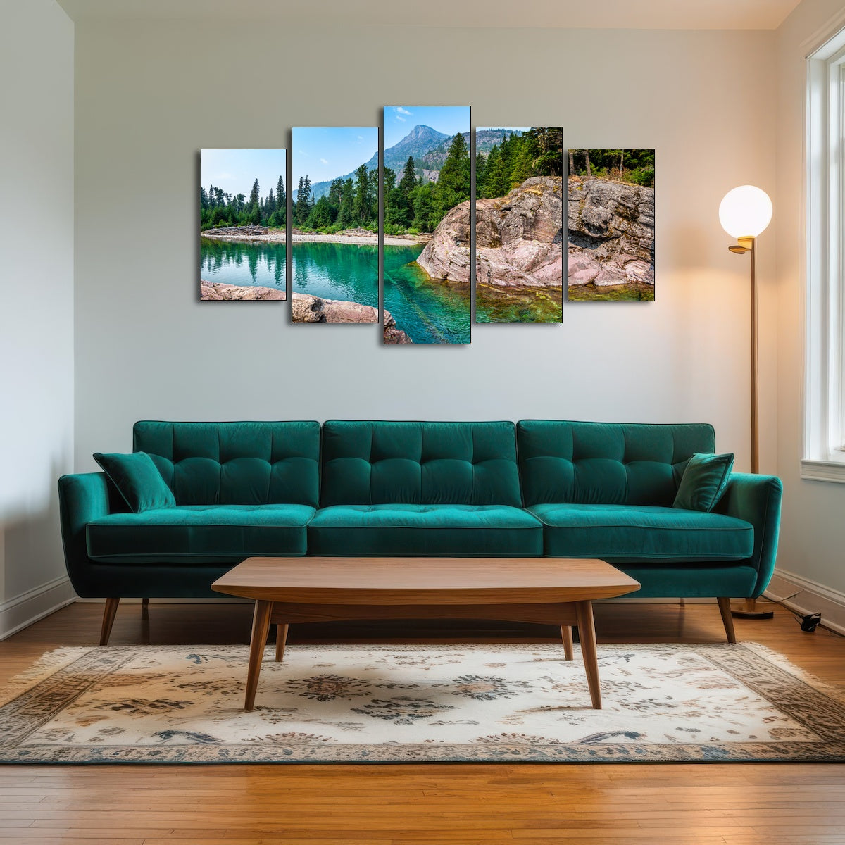 AUTO-MOCKUP ROOM | Glacier River