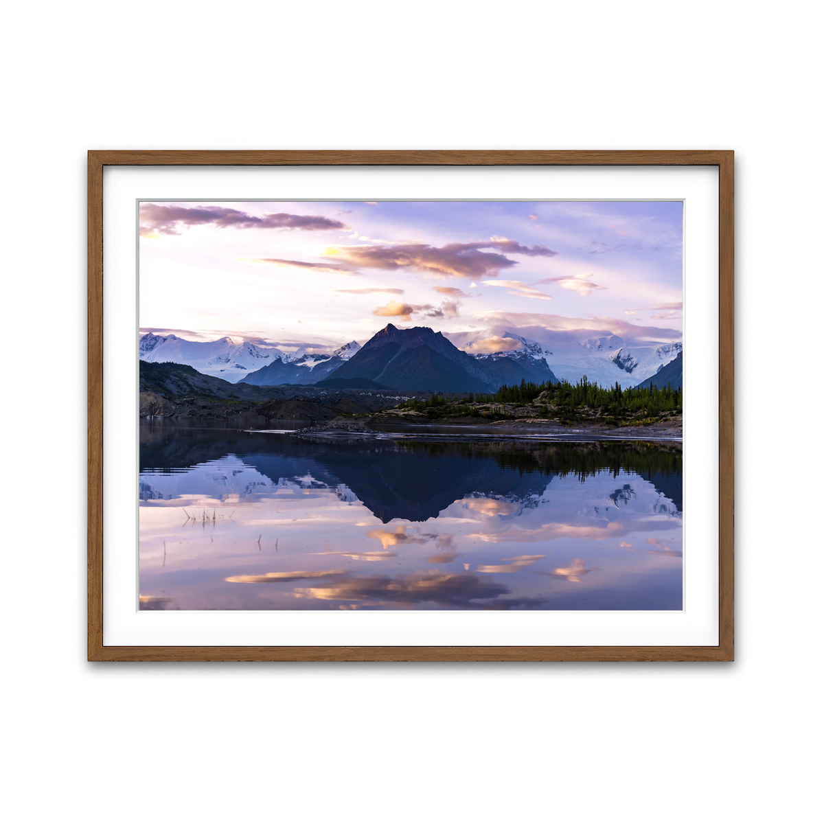 Framed Print 4x3 Walnut