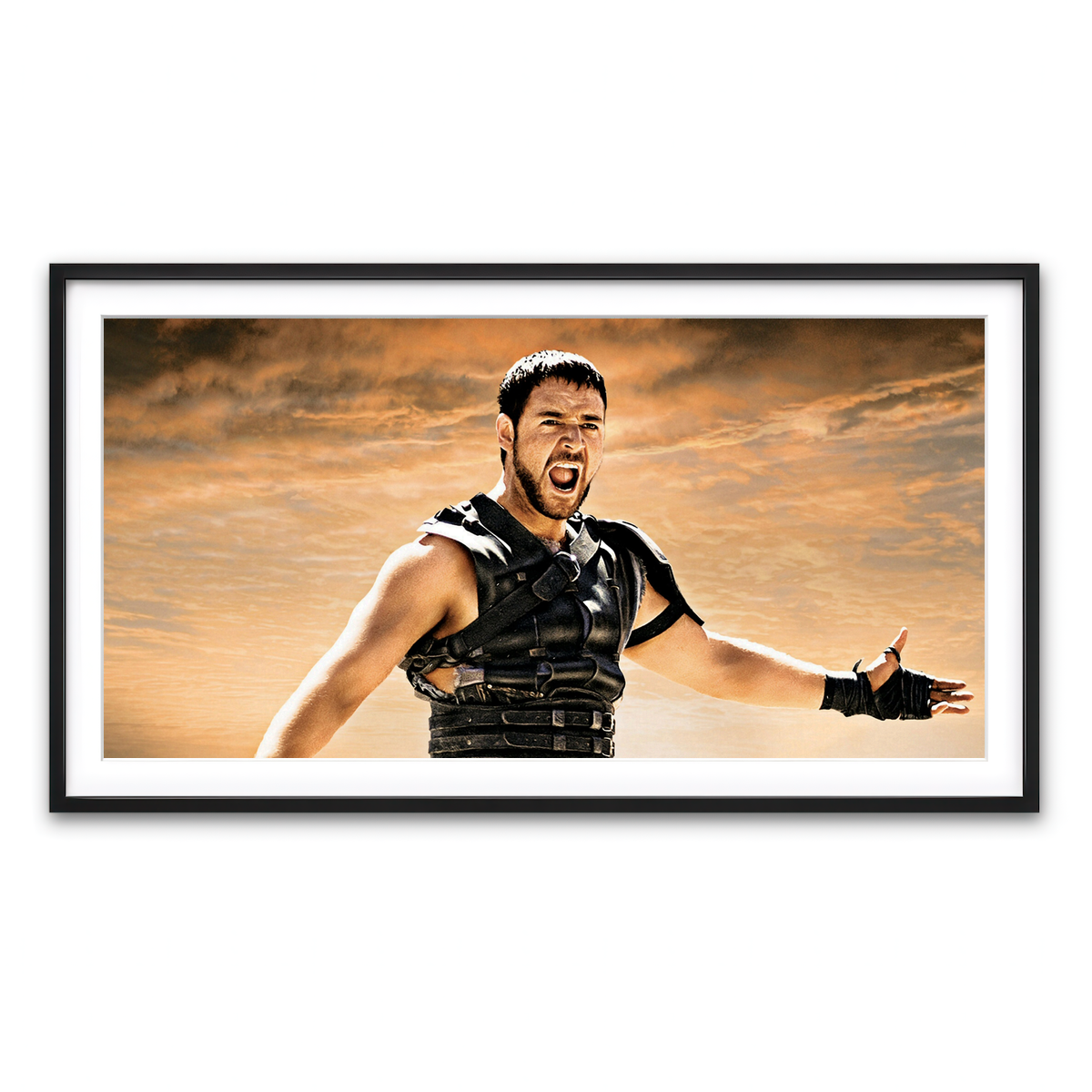 Framed Print 2x1 Black