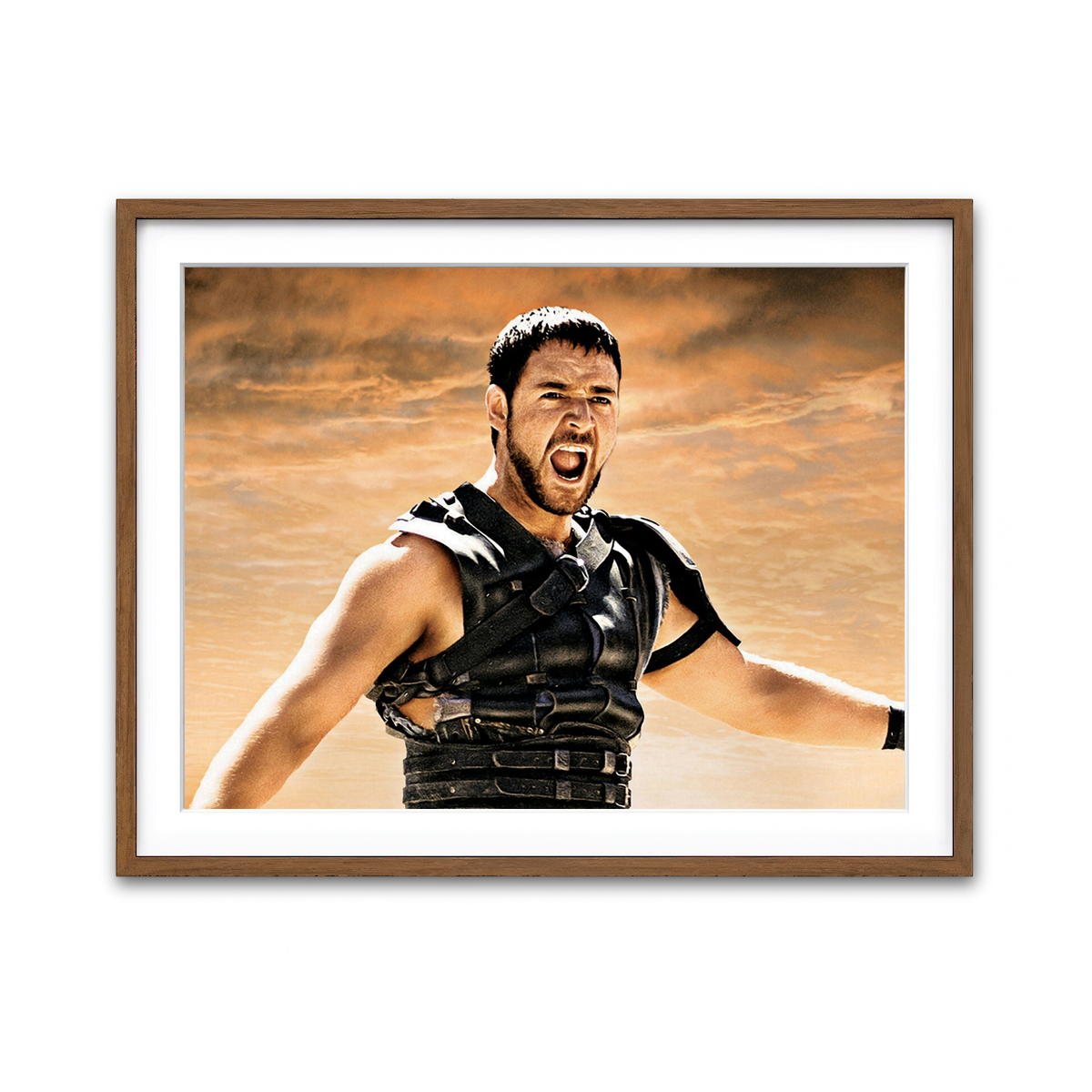 Framed Print 4x3 Walnut