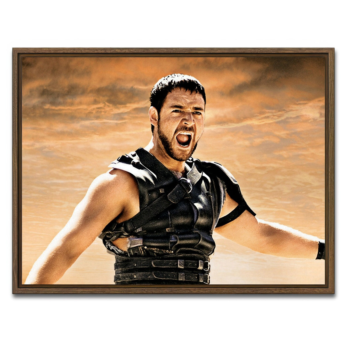 AUTO-MOCKUP WHITE | Gladiator | 1 Piece | Walnut Framed Canvas | group=4x3