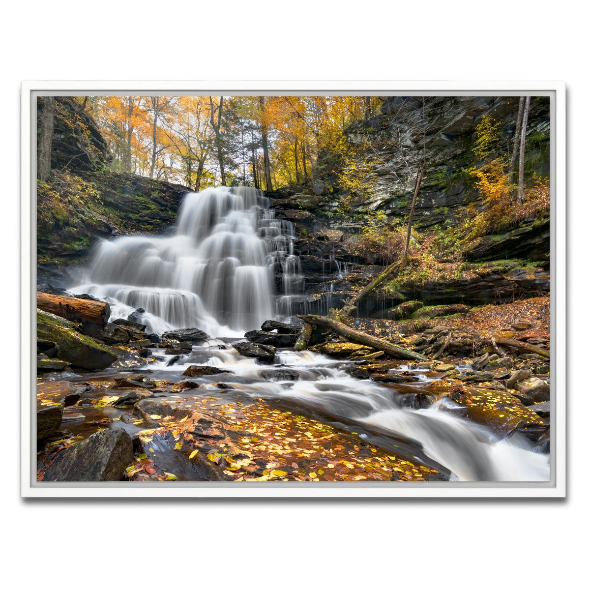 AUTO-MOCKUP WHITE | Glass Half Full | 1 Piece | White Framed Canvas | group=4x3