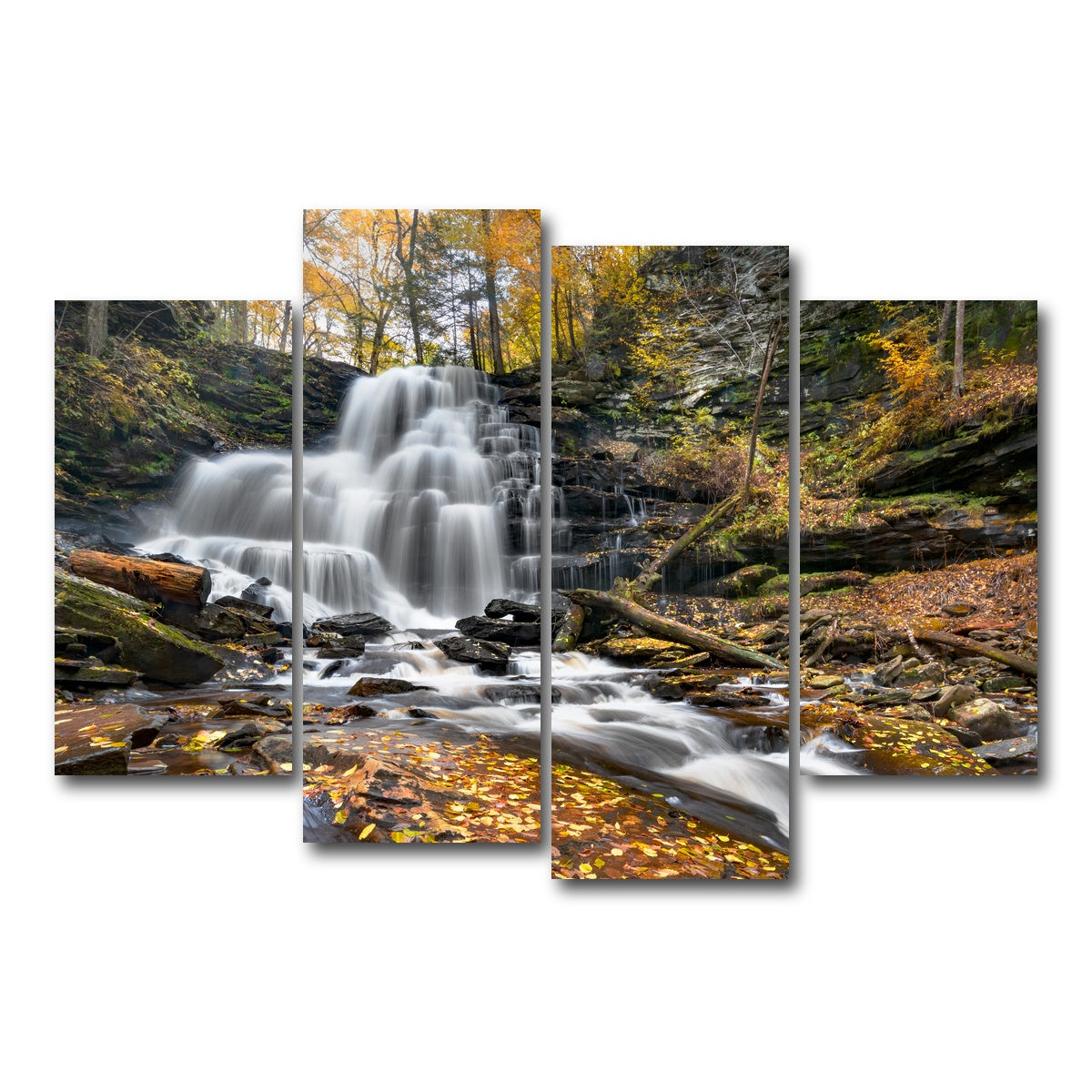 AUTO-MOCKUP WHITE | Glass Half Full | 4 Piece | Gallery Wrap Canvas | group=4_short